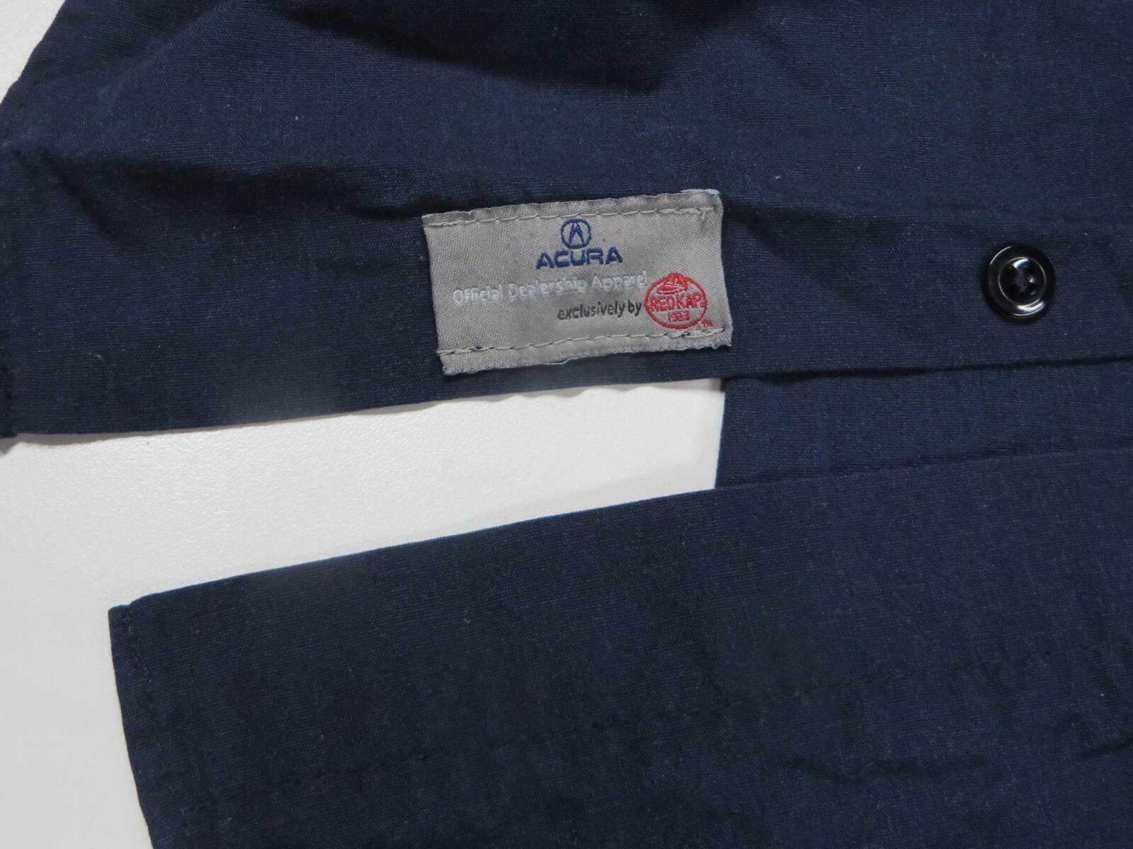 Short Sleeve Mens Red Kap Mechanic Work Shirts Technician Uniform Dealership