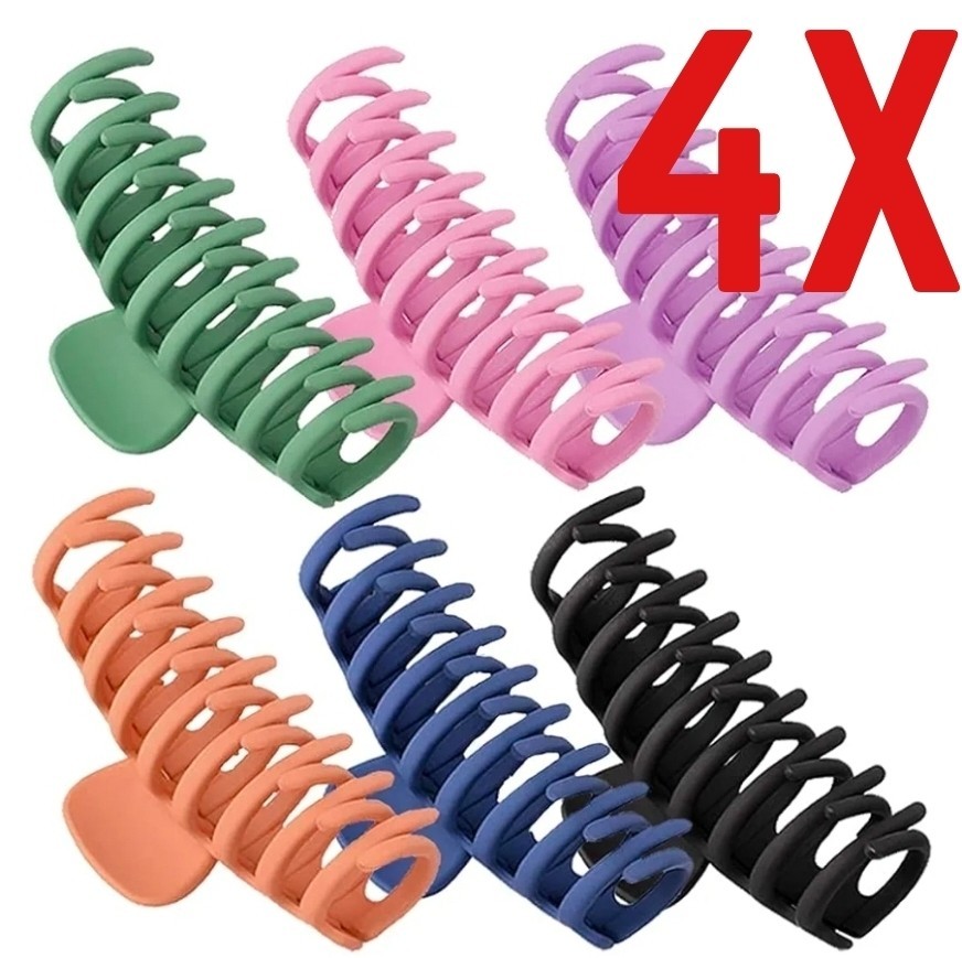 4X Claw Clips for Thick Hair Large Hair Clips for Women 4.33” Nonslip Big… 310