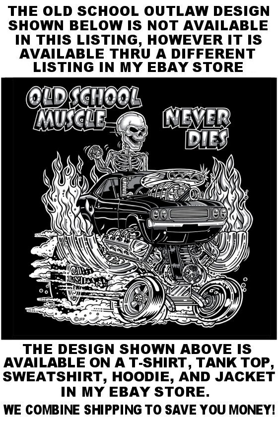 Giant Monster Rat In Blown Supercharged Hot Rat Rod Roadster Skull T-shirt WS161