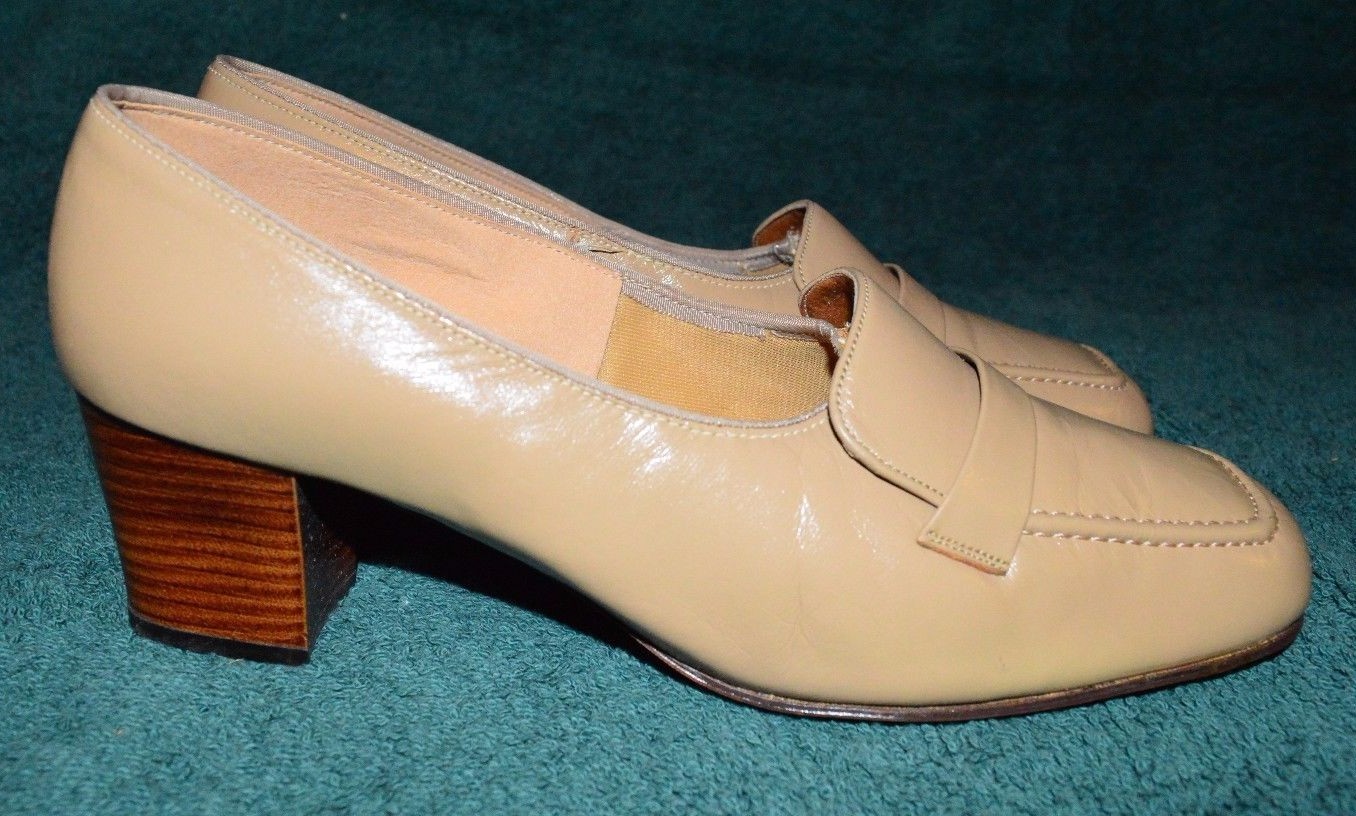 NIB ENNA JETTICKS Taupe Snug Orthopedic Occupational Heels Size 7 EW