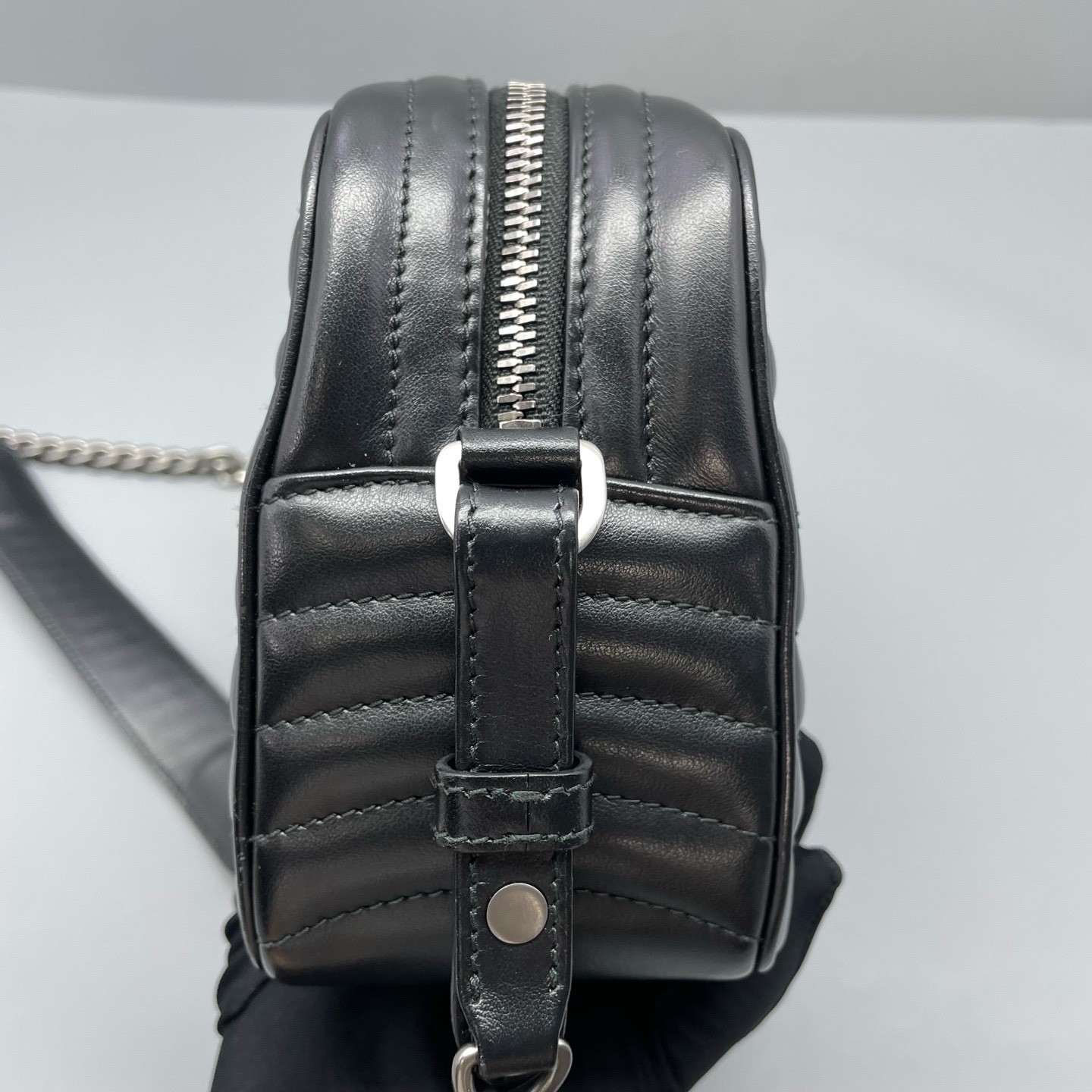 Prada Pre-Owned Authentic Camera Bag Black 21*16*8cm Free Tracked Shipping