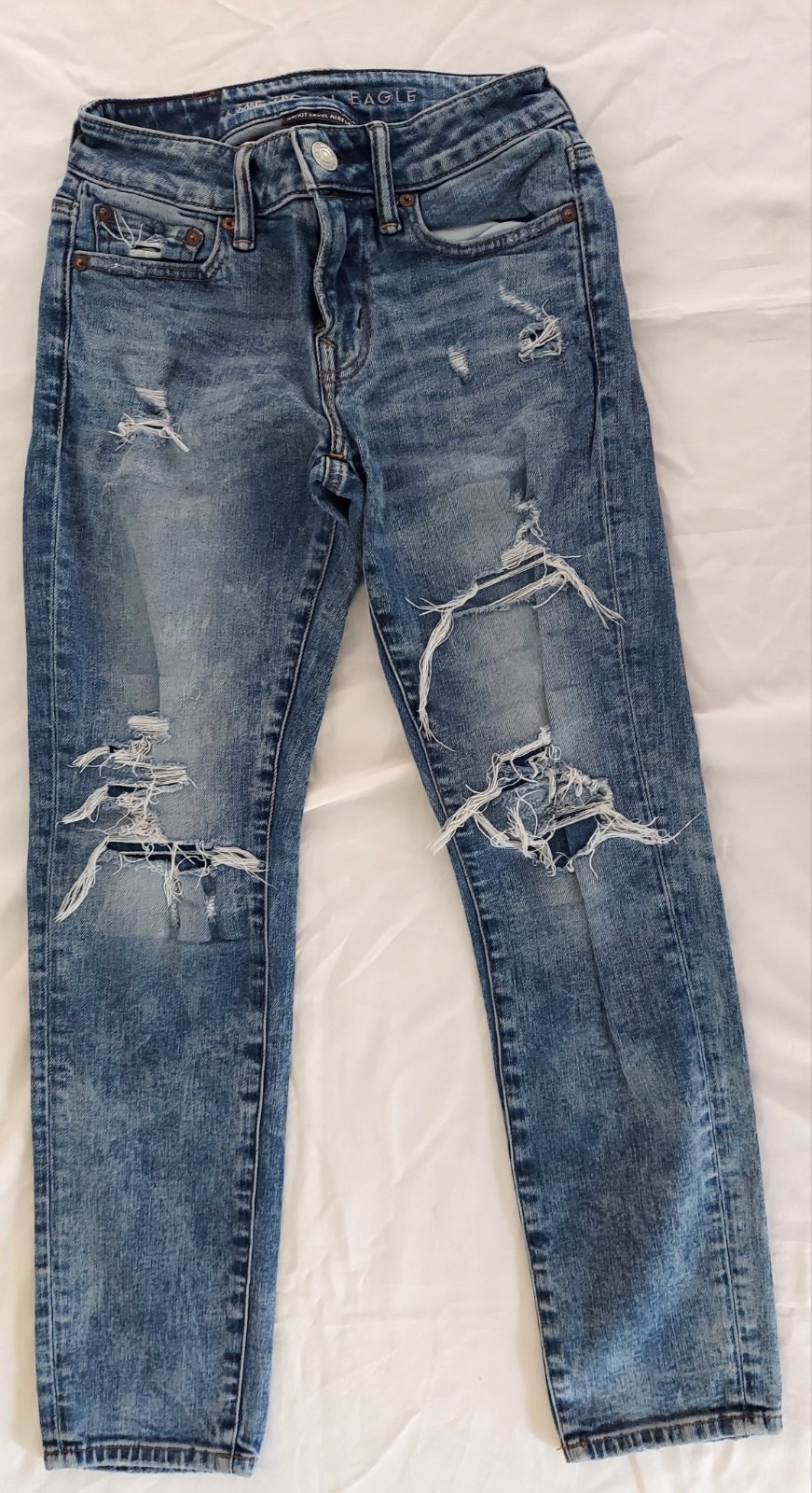 AMERICAN EAGLE Jeans, Next Level Flex & AirFlex, Lot of 5, Sz 26 x28, Slim fit