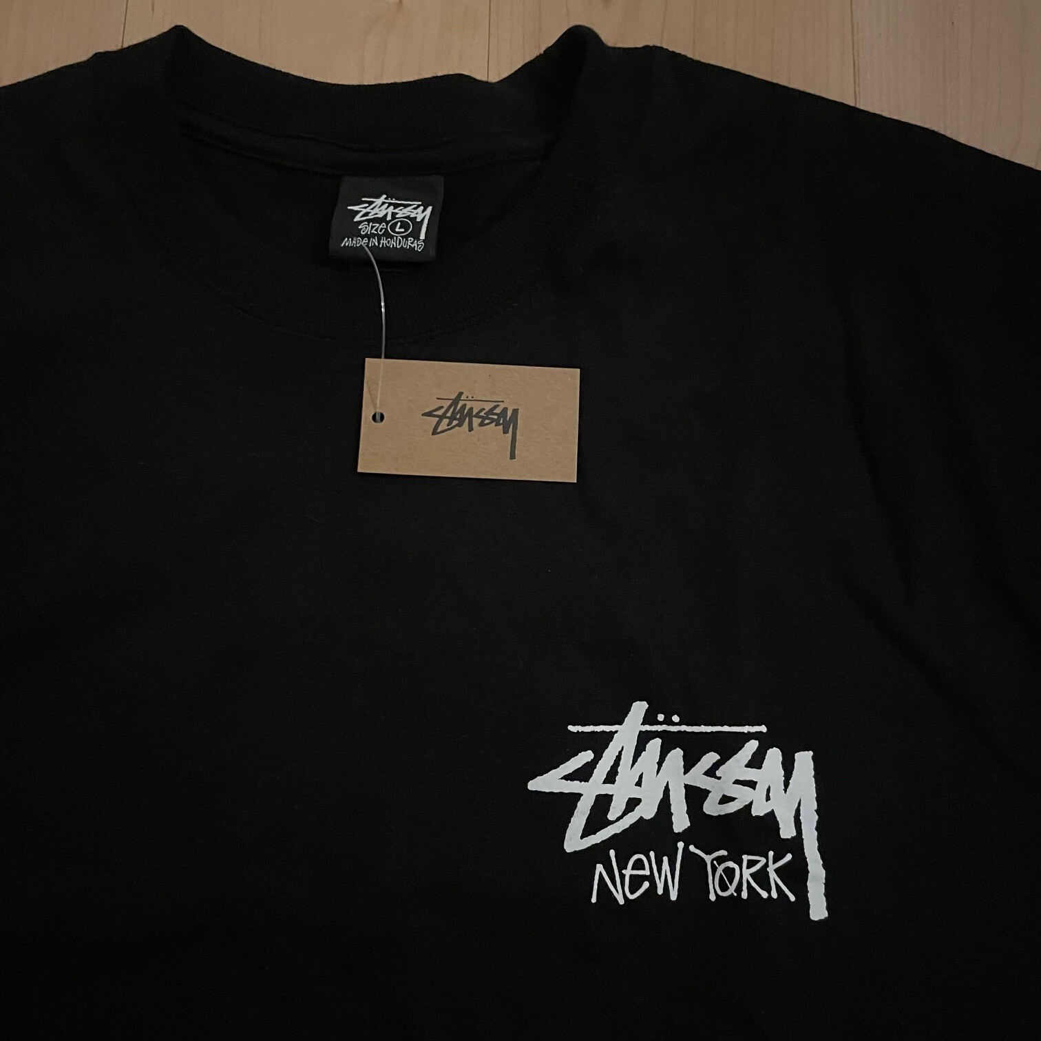 Stussy Stock New York Tee Black 2025 (New With Tags) (ALL SIZES AVAILABLE) ✅