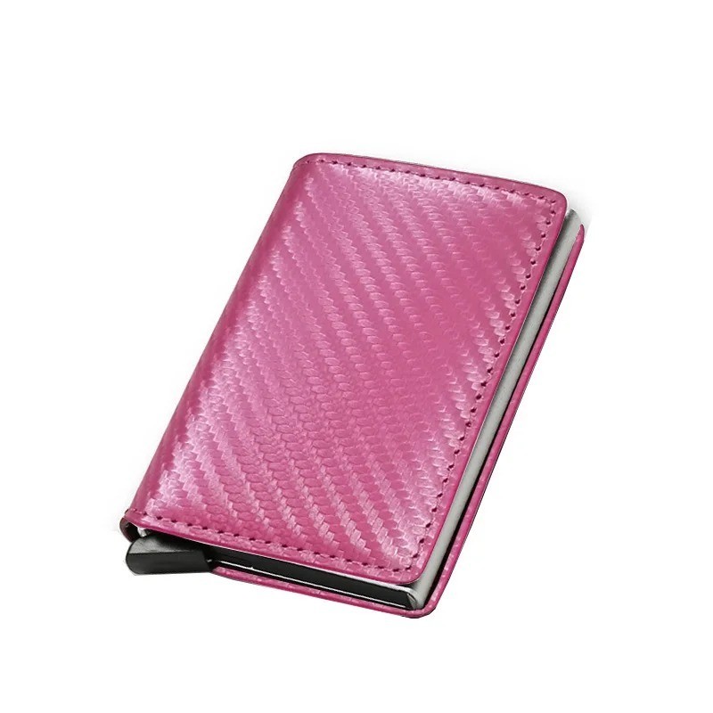 Anti Thief Rfid Credit Card Holder Smart Minimalist Wallet Men Women Slim Bank C