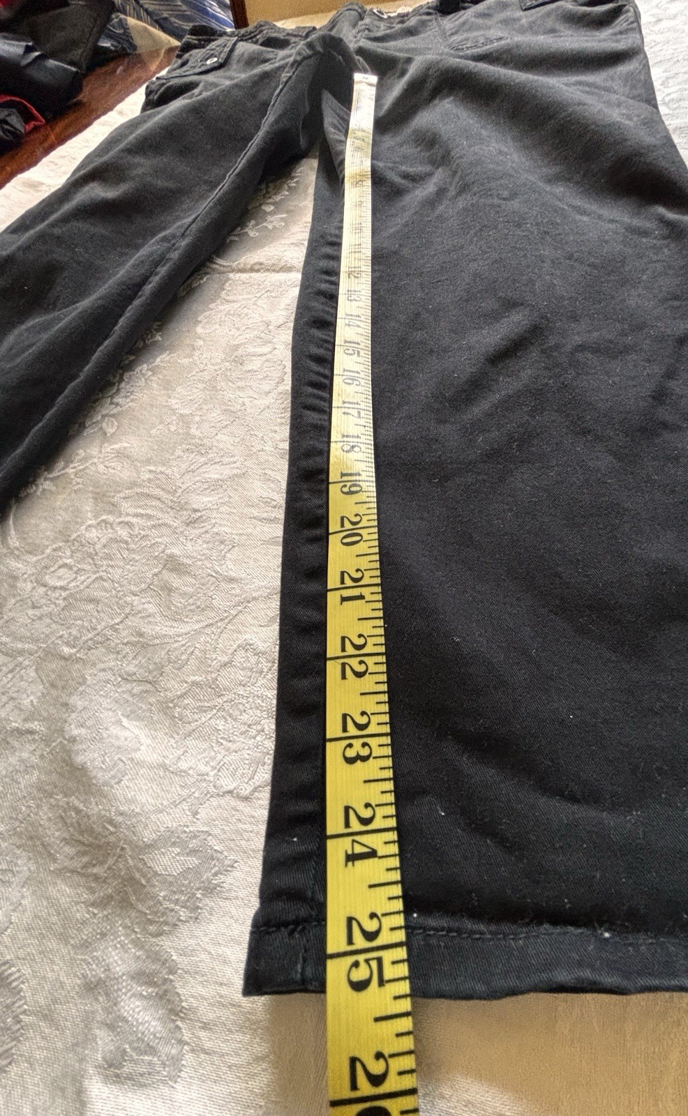 Torrid Black Cotton Blend Stretch Jeans Solid Flat Front Button Zip