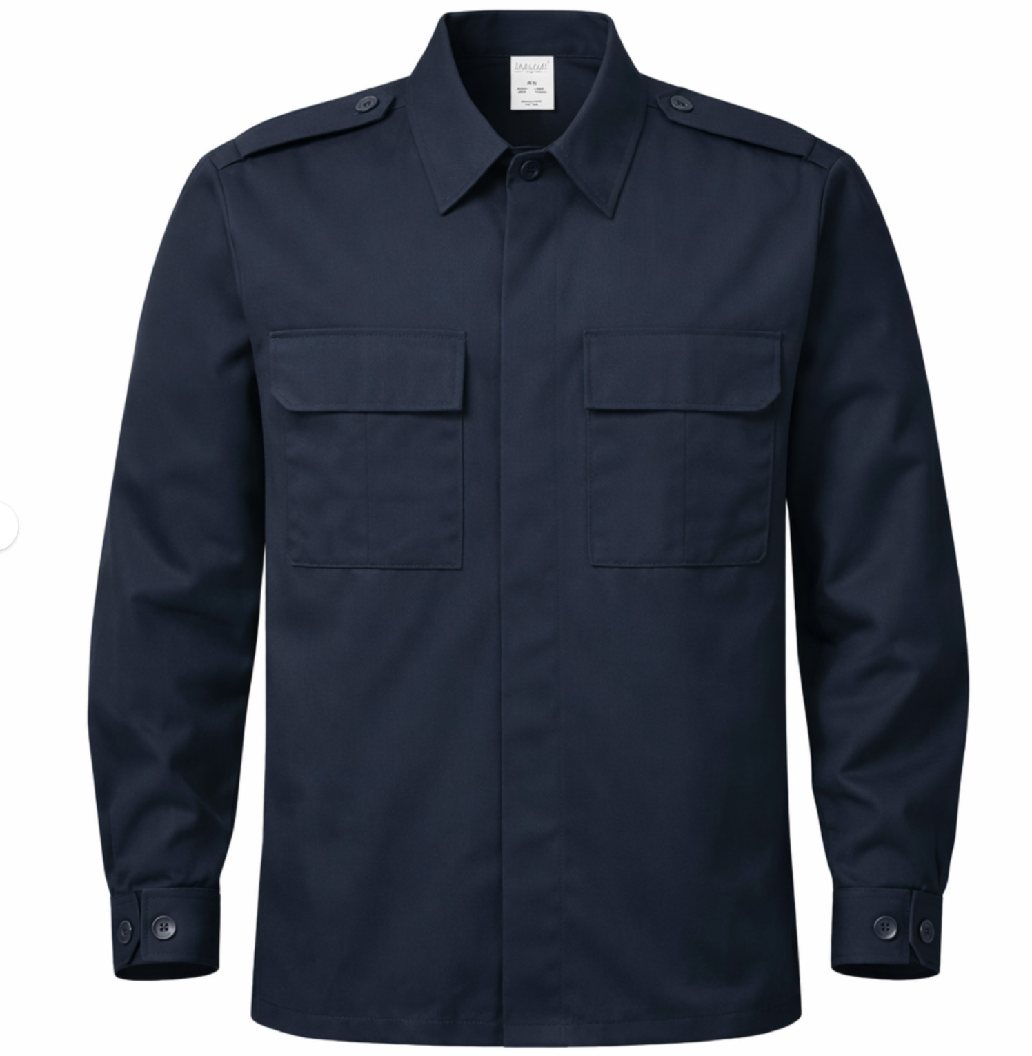 ⭕️ TACTICAL BDU DARK NAVY RIPSTOP LS/SS SHIRT MILITARY WORKWEAR SUPERIOR UNIFORM