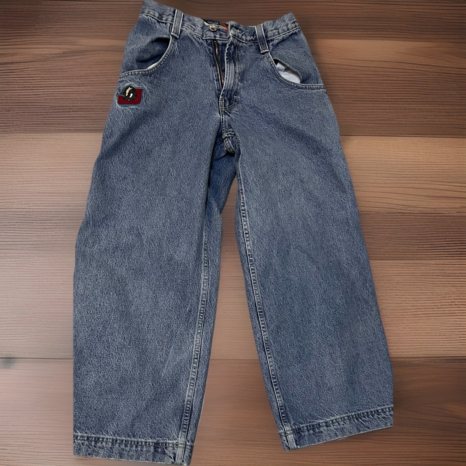 Vintage 90 JNCO Skunk Side-Stripe jeans -28×28(Men’s XS/Unisex