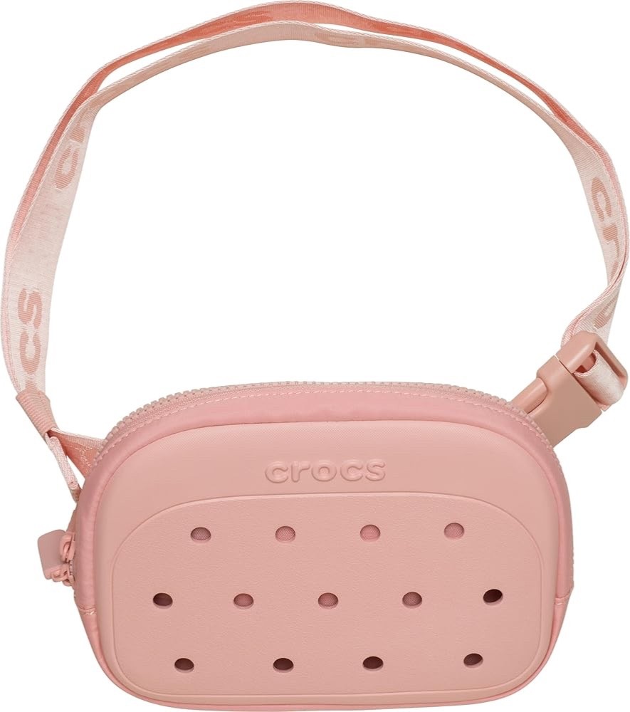 Crocs Classic Belt Waist Bag, Customizable Fanny Pack, Personalize with Jibbitz