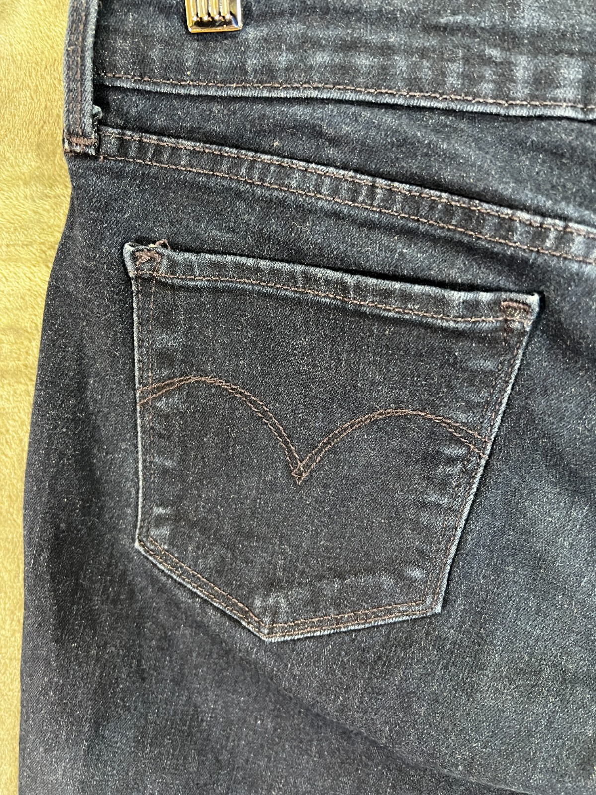 Levi’s Demi Curve Modern Rise Skinny Jeans Dark Blue W27 x L32 Women’s Stretch