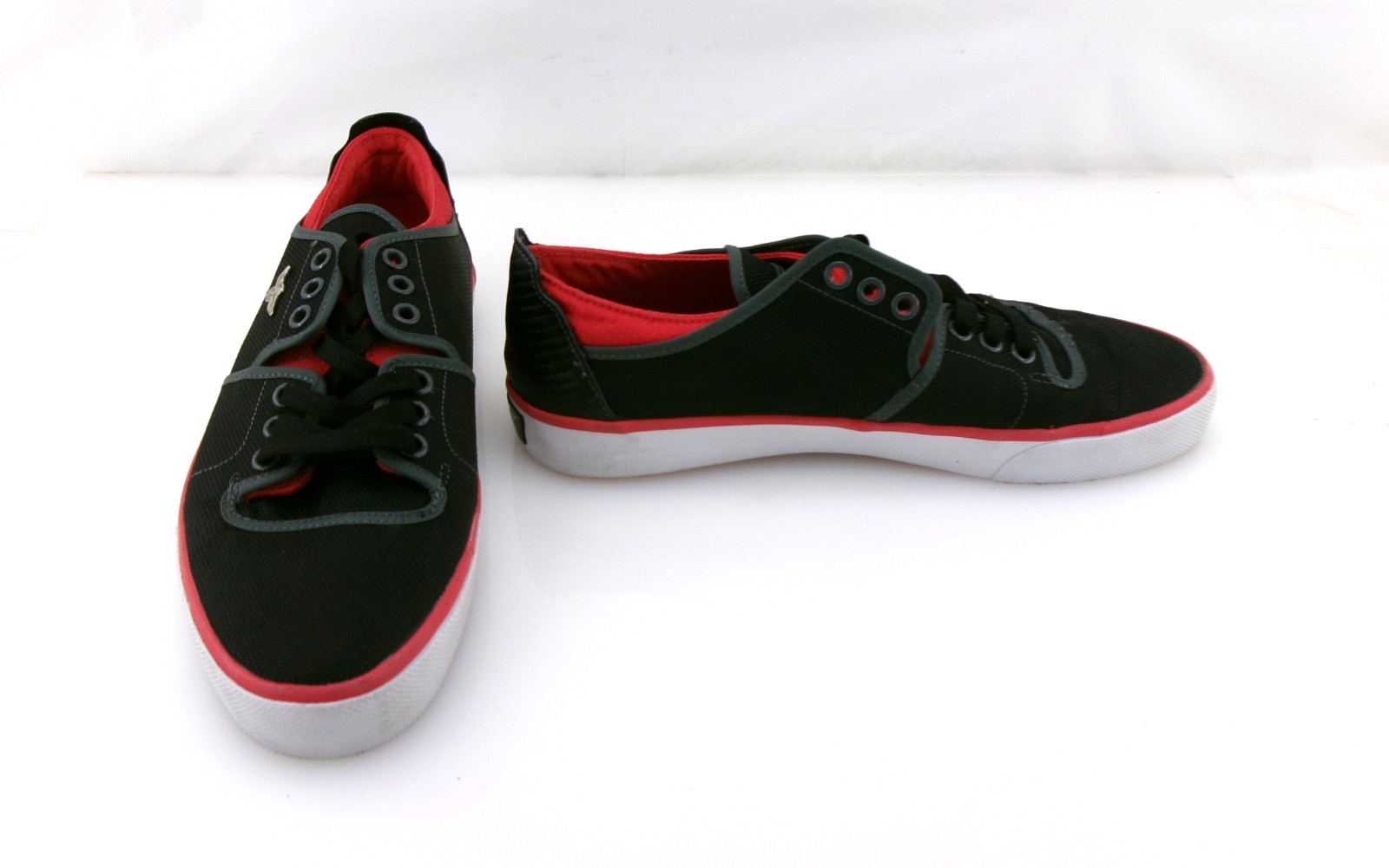 Creative Recreation Shoes Cesario Lo Ripstop Black/Red Sneaker Size 10
