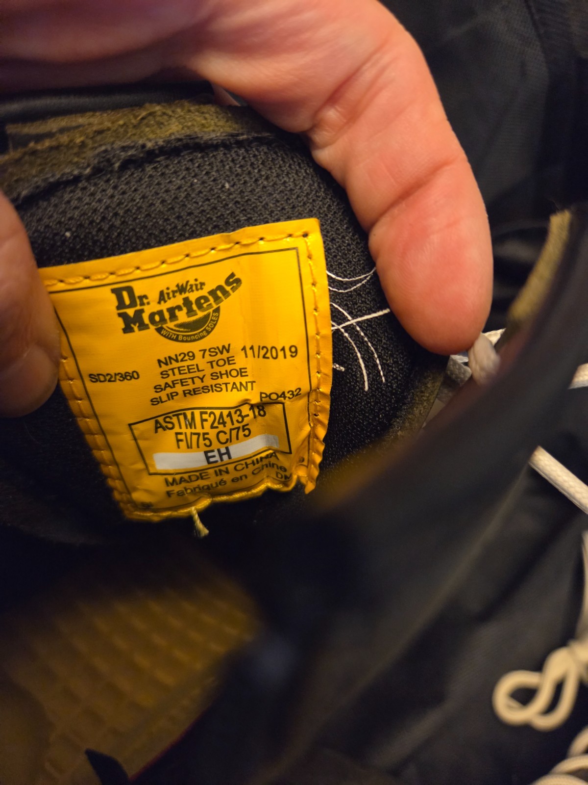 Steel Toe Dr Martens Wyoming Maple Zip Women’s 9