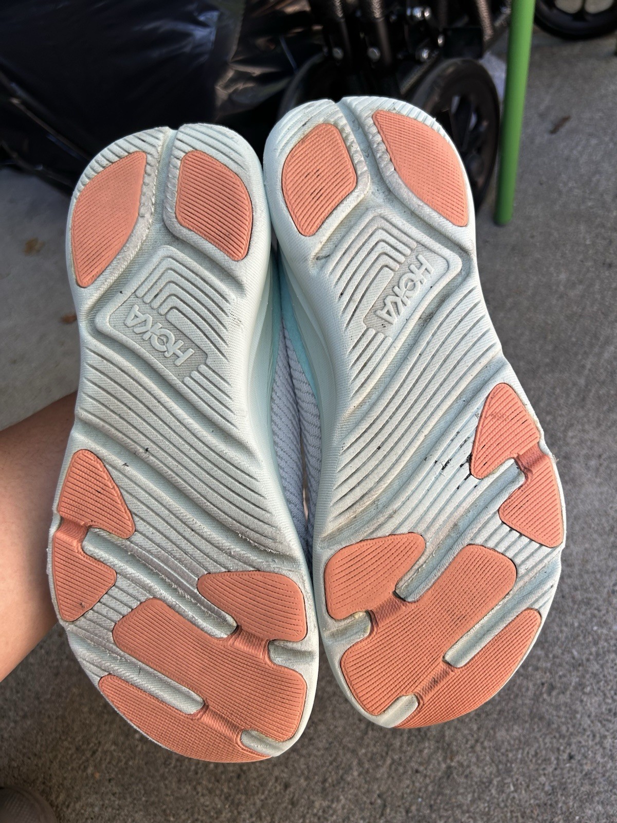 Hoka One One Solimar Stardust/ Aqua Breeze US Size Women 9B