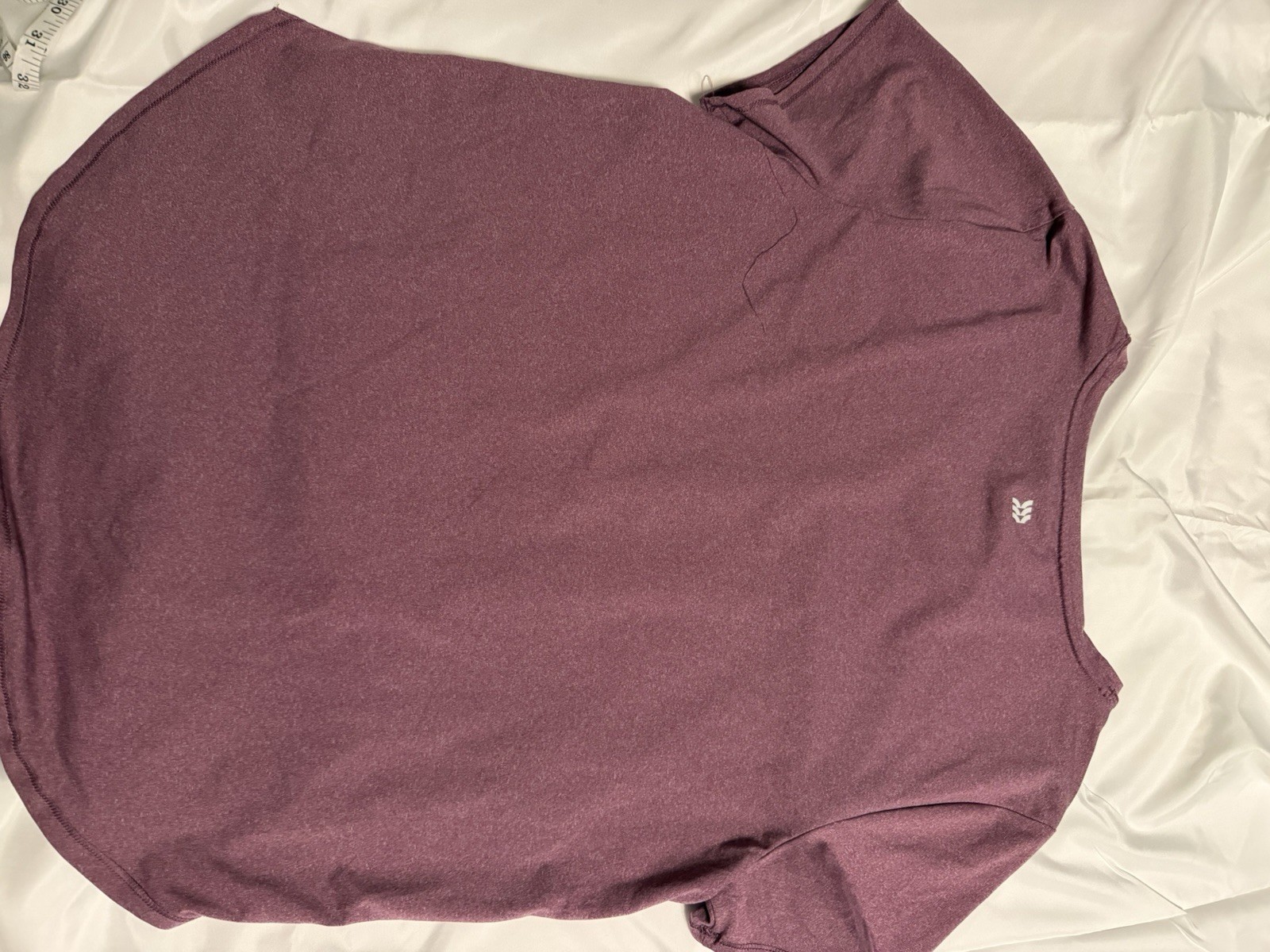All in Motion Women’s Purple Lightweight Stretch Crew Neck Tee Short Sleeve L