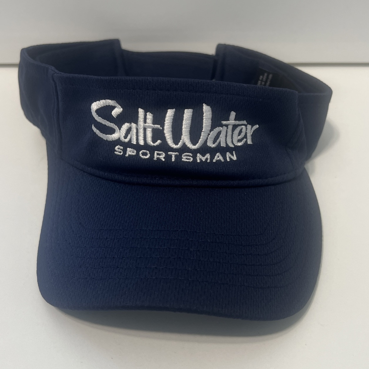 Salt Water Men’s Visor Sportsman Hat Cap Ocean Deep Sea Fishing Boating Outdoor