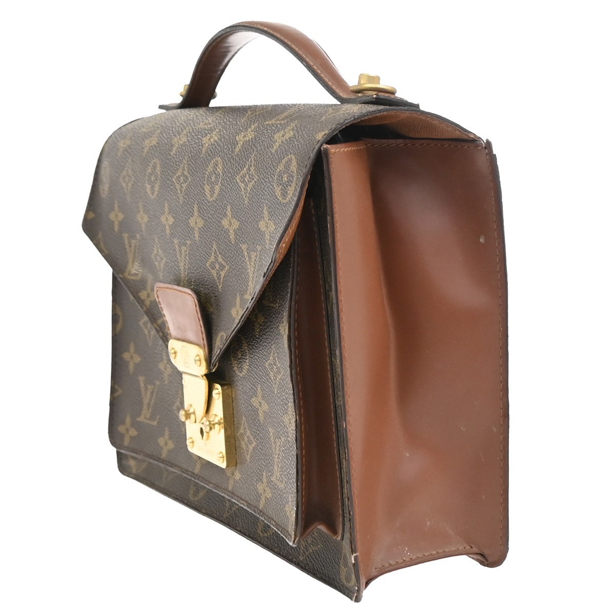LOUIS VUITTON Monceau 28 2Way Shoulder Hand Bag Monogram Leather M51185 31PA170