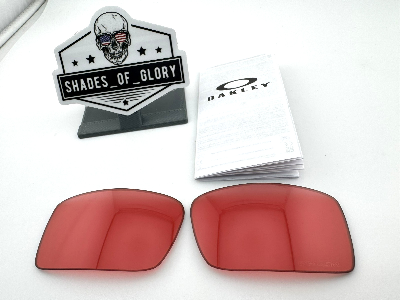 OAKLEY GASCAN PRIZM PEACH REPLACEMENT SUNGLASSES LENSES AUTHENTIC OO9014 NEW