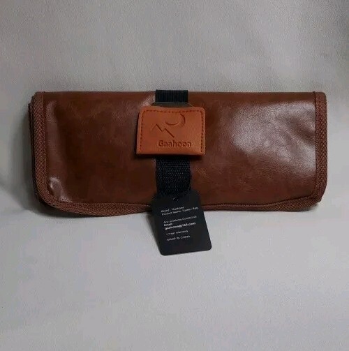 Mens Toiletry Bag Gaahooa Brown Travel Bag Hangable