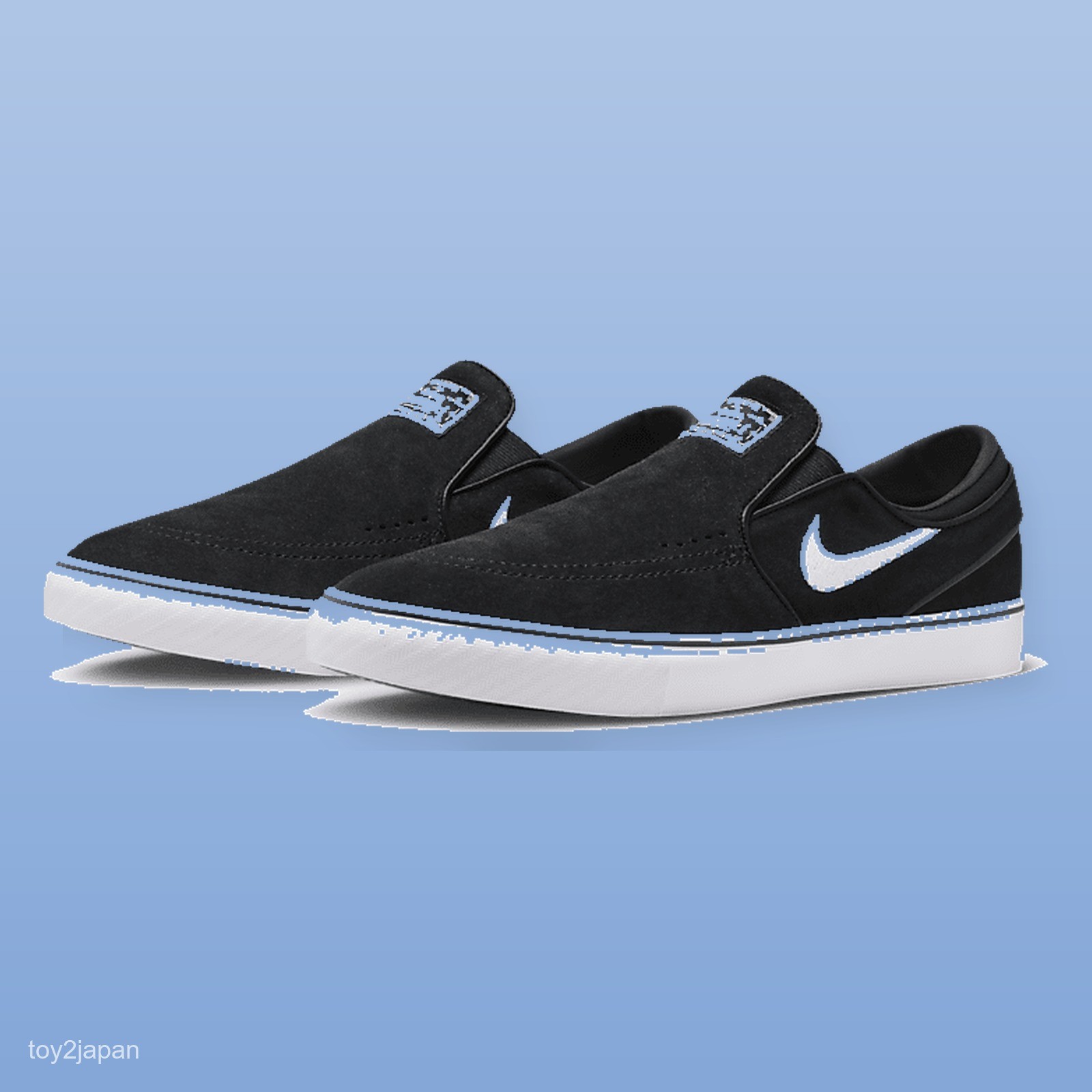 Nike SB Janoski+ Slip FN5893-001 Black Black Black White Men’s Size New