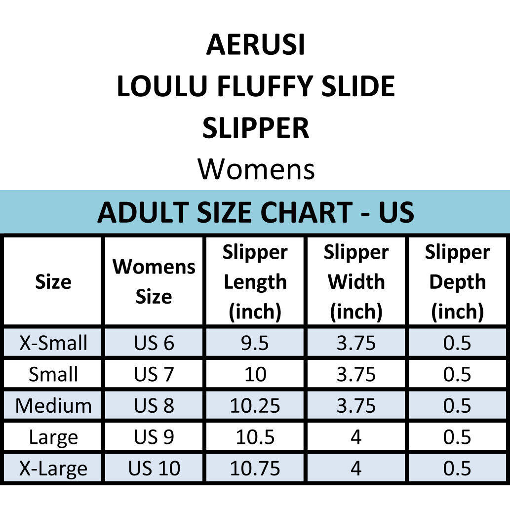 Aerusi Women Fuzzy Comfy Slide Open Toe Memroy Foam Slippers House Bedroom Shoes