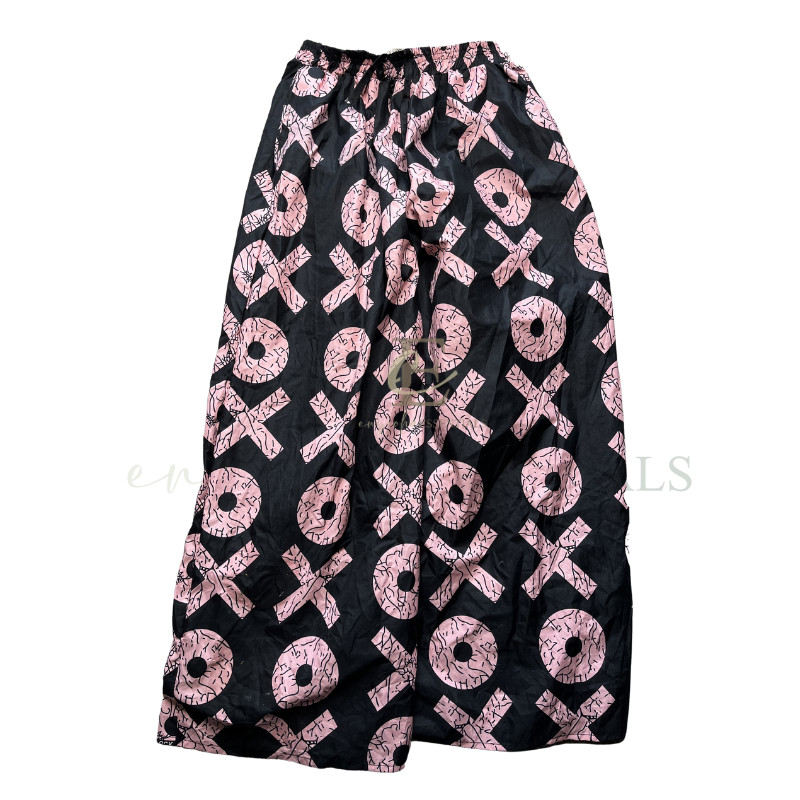 Blush Batik Wide Leg Pants | Free Size (S–XL)