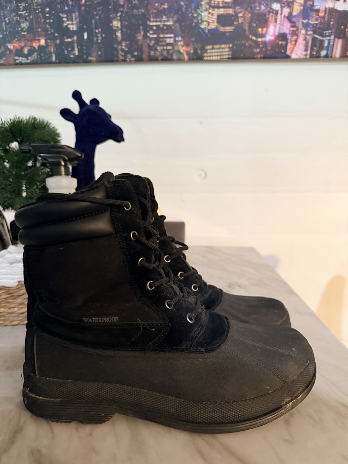 NORTIV 8 Men’s Insulated Waterproof Winter/Snow Boots,Style No. 170391