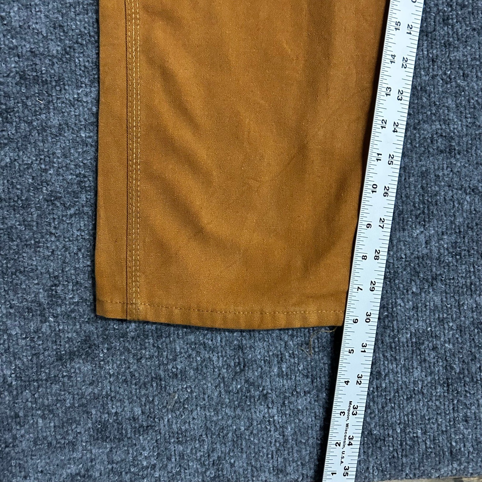 Coast 2 Coast Outfitters Pants Mens 34×32 Brown Canvas Workwear Straight Fit