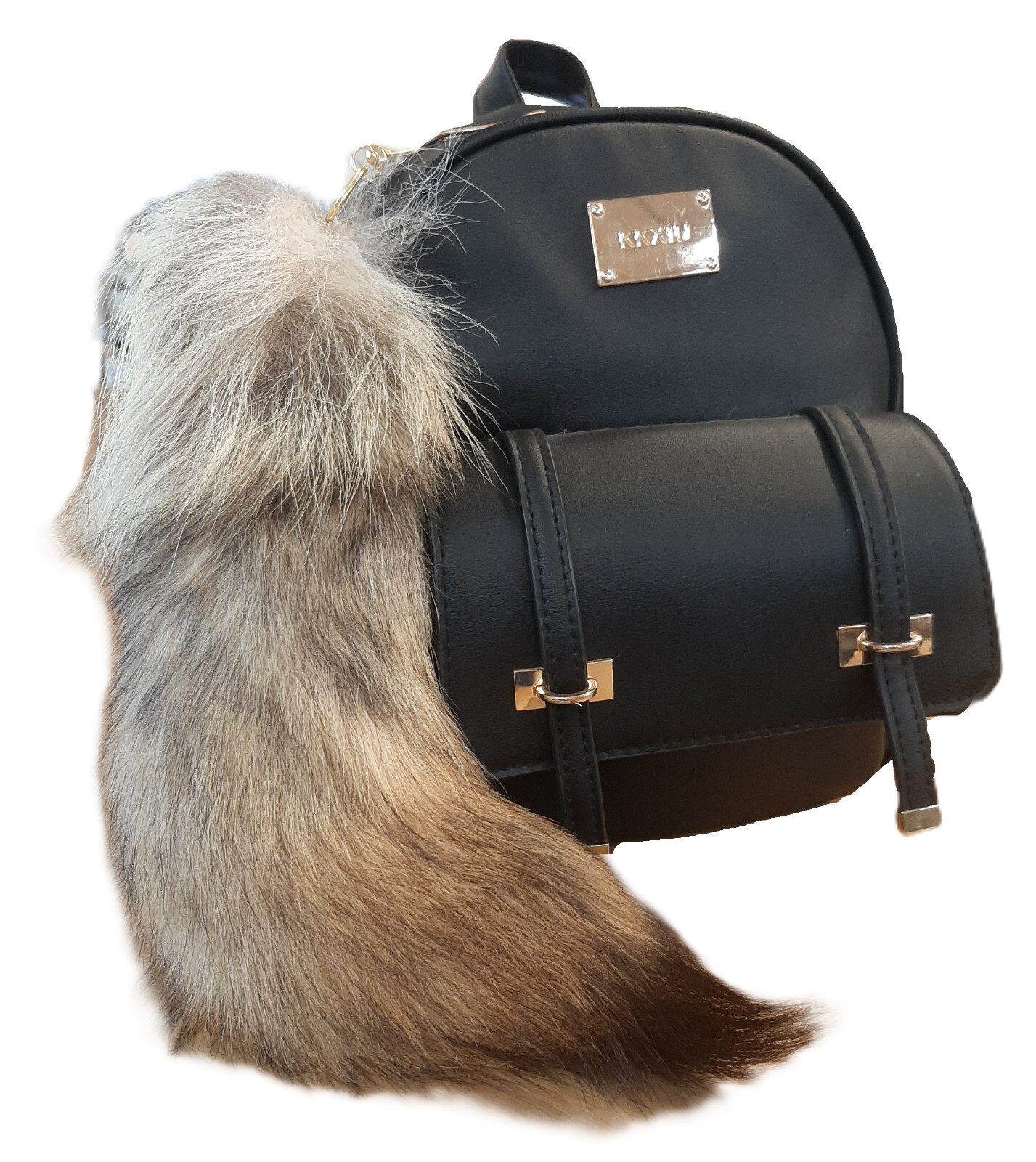 Coyote Tail, Real Fur Tail, Key Chain Option, Bulk Purchase Option