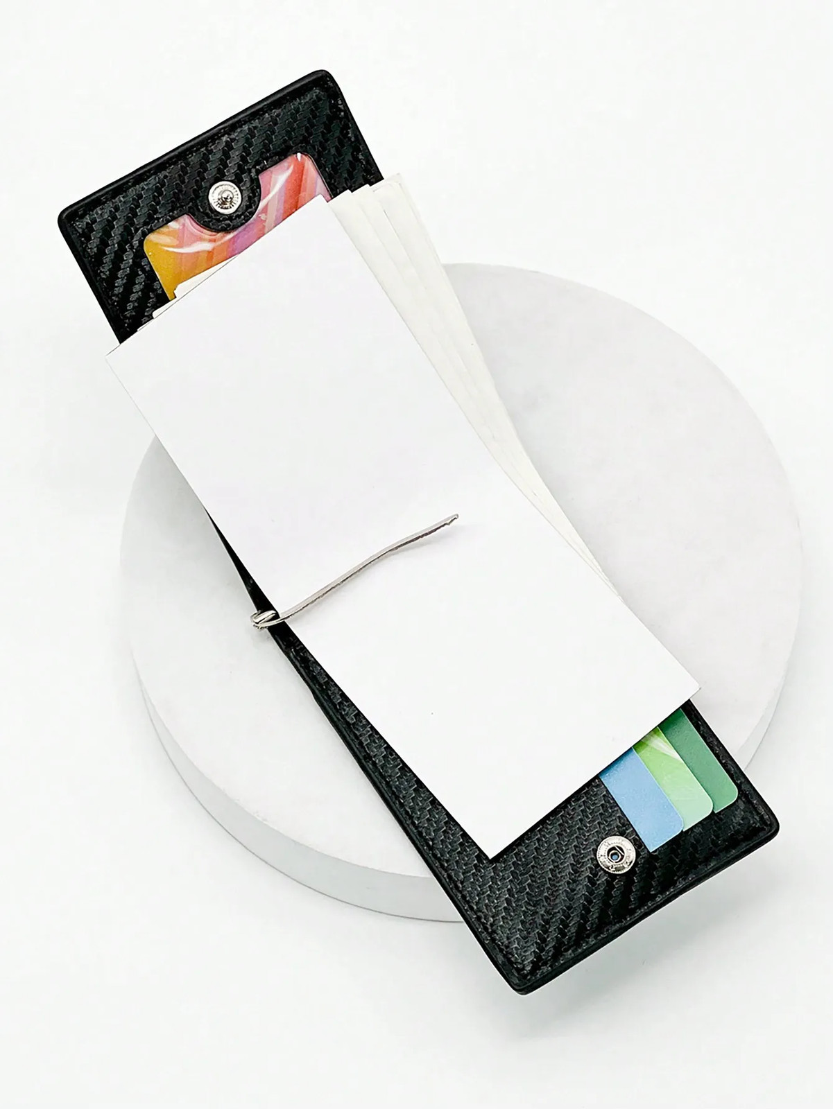 Carbon Fiber Wallets Wallet for Men Man Card Holder Money Bag Slim Thin Mini