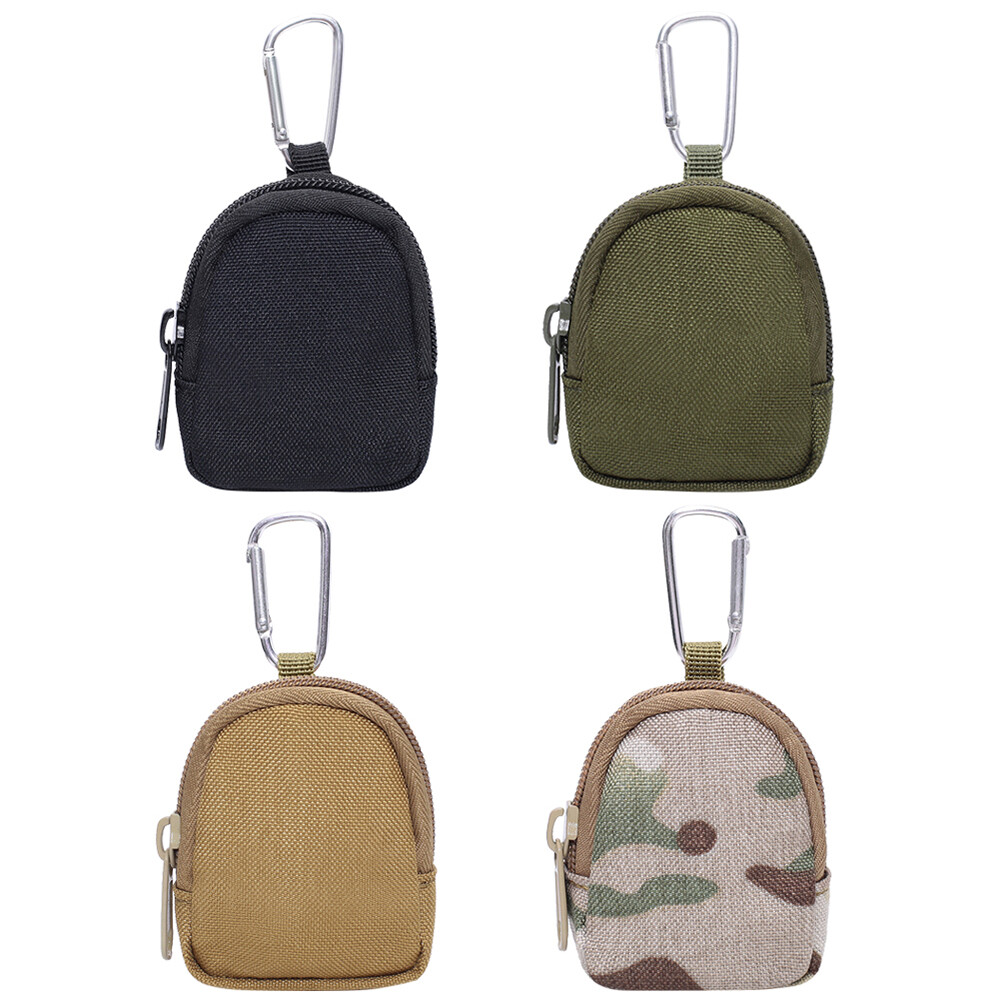 Tactical Coin Pouch Nylon Waist Bag Men MOLLE Multi-Functional Accessory Pouch