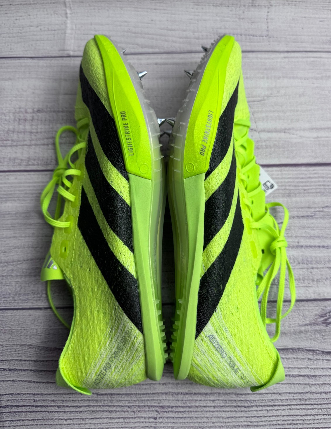 Adidas Men’s Size 8.5 Adizero Prime SP 3 Strung Lucid Green Track Spikes IH5800