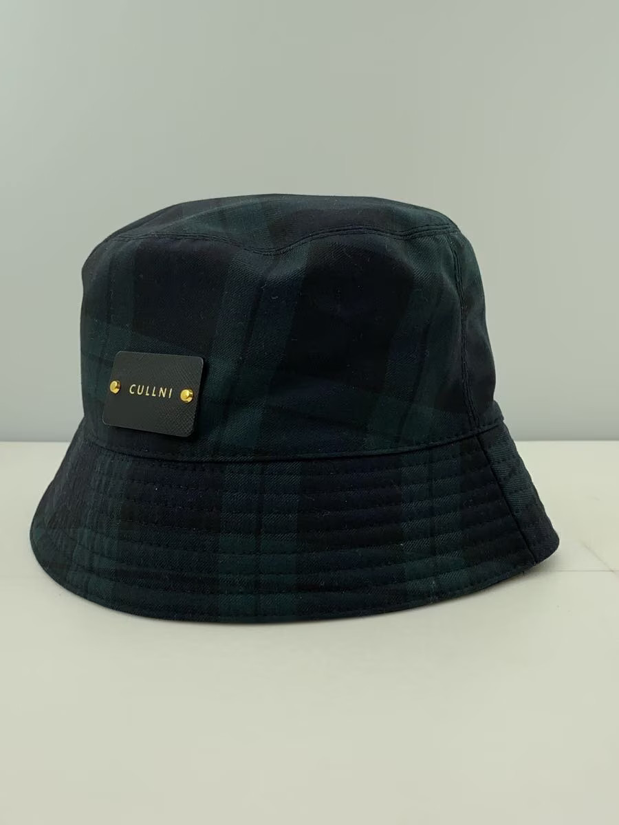 CULLNI Hat Polyester Green Check Women’s CP-007