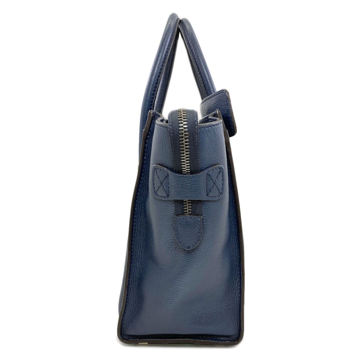 CELINE Luggage micro Tote Bag Calf Ladies [Used]