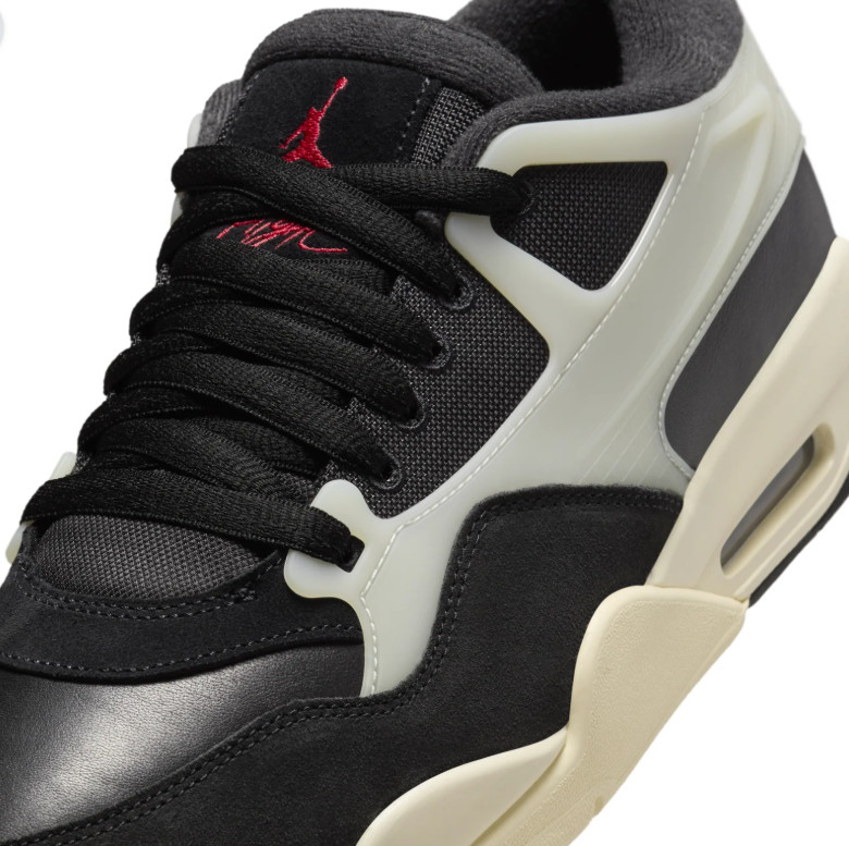 Air Jordan 4 RM Mens Black Sail Sneakers FQ7939-006 Basketball Shoes New