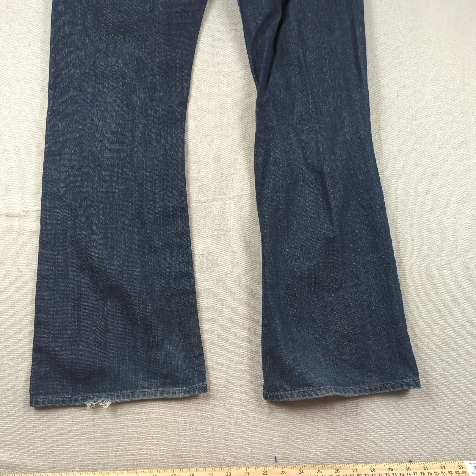 Guess Jeans Mens 34×33 Blue Falcon Boot Cut Dark Wash Western Cowboy