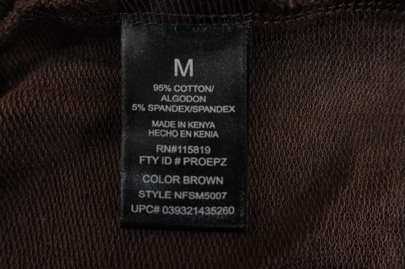 Nicole Miller Womens Medium Brown Straight Leg Comfort Capri Pants Inseam 21 In