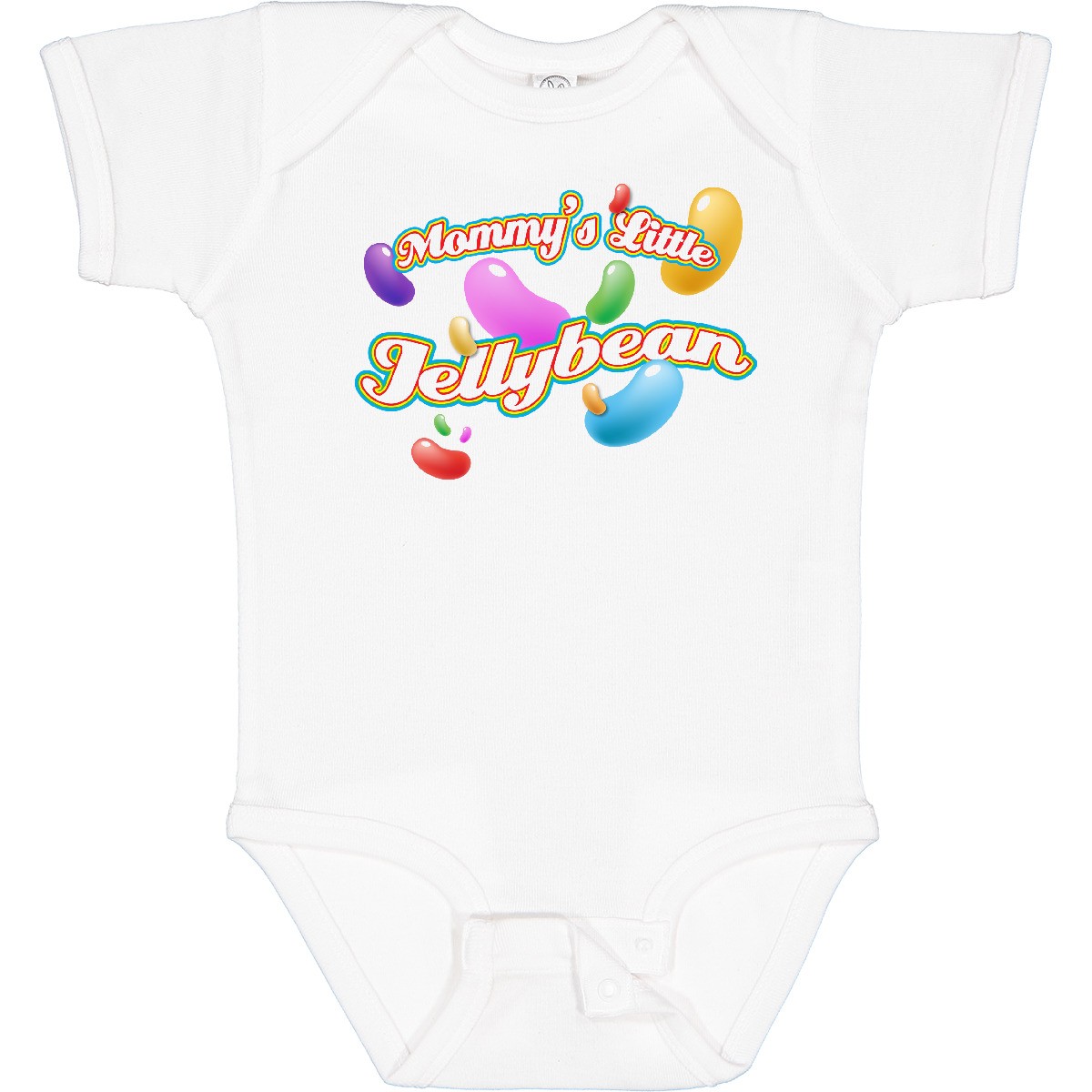 Inktastic Mommy’s Jellybean Baby Bodysuit Easter Jelly Beans Candy Mommy Mom