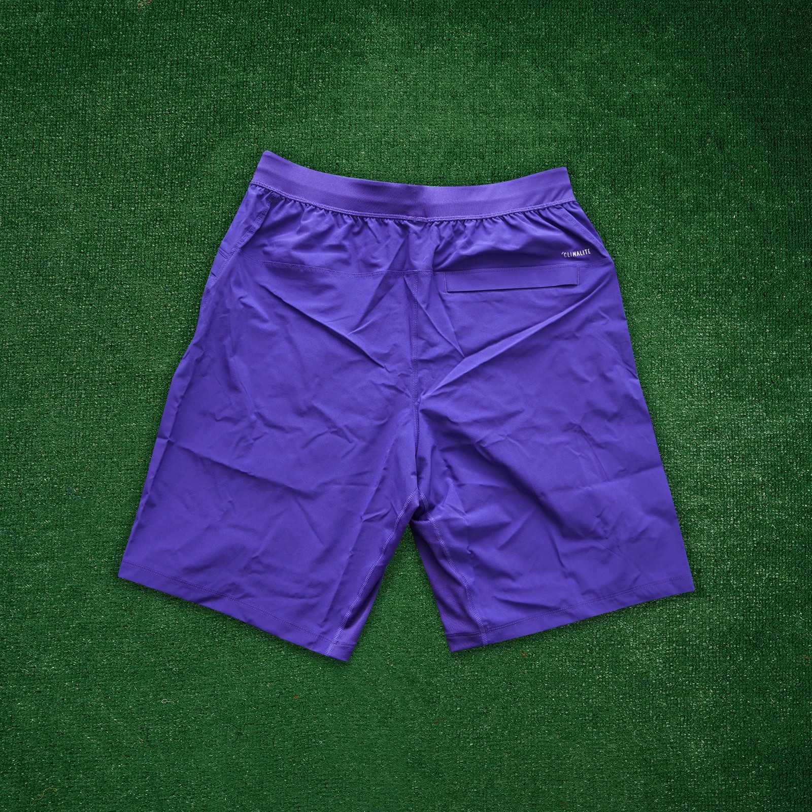 Adidas Men’s Crazy Train WOP (Purple/White) Climalite Woven Training Shorts