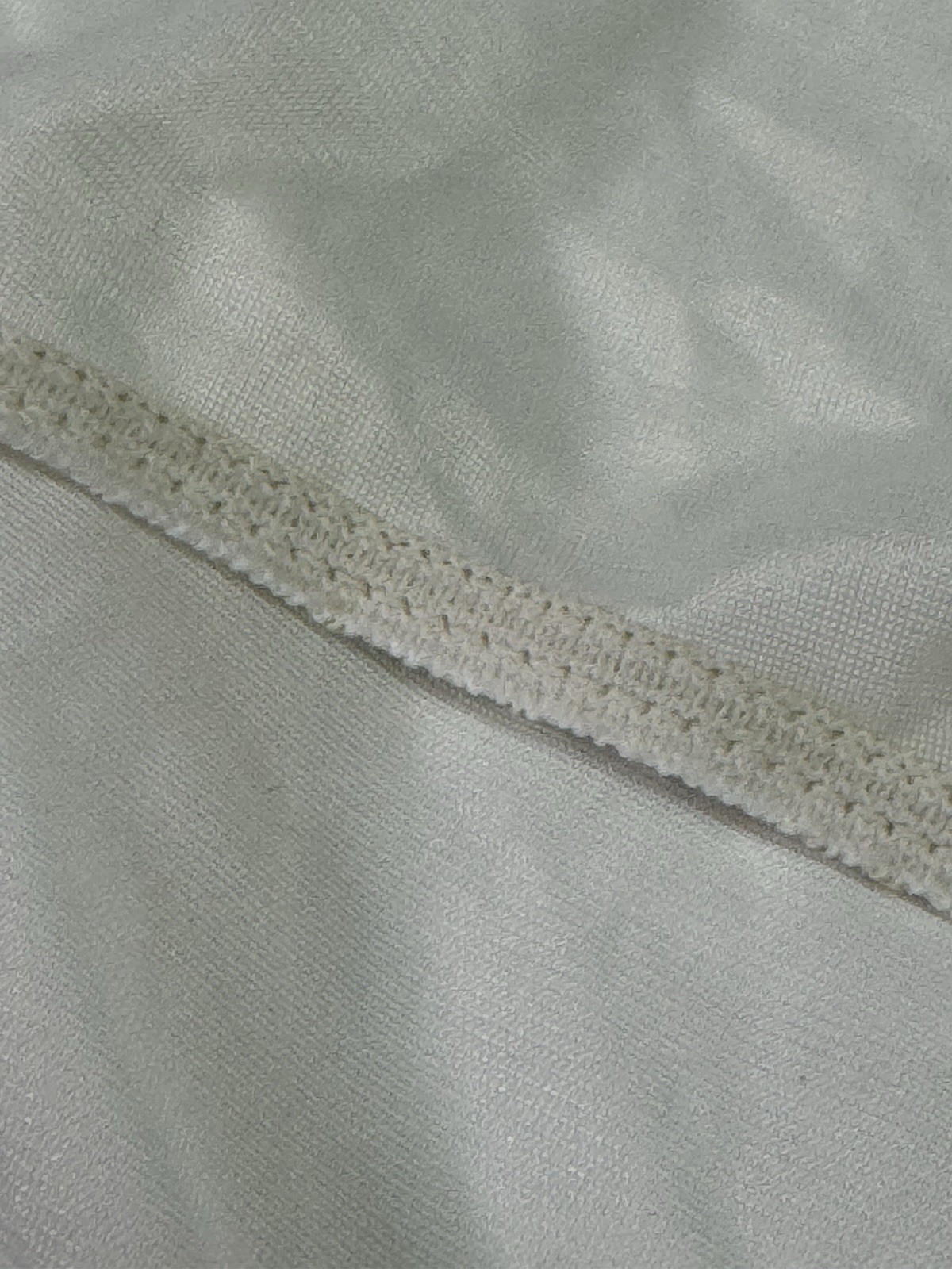 Vintage Carole Nylon Granny Panties Lace Flower Size Unknown White
