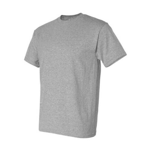 3 Qty Gildan Adult DryBlend 50/50 Heather Grey Sport T-Shirt G800 XL New