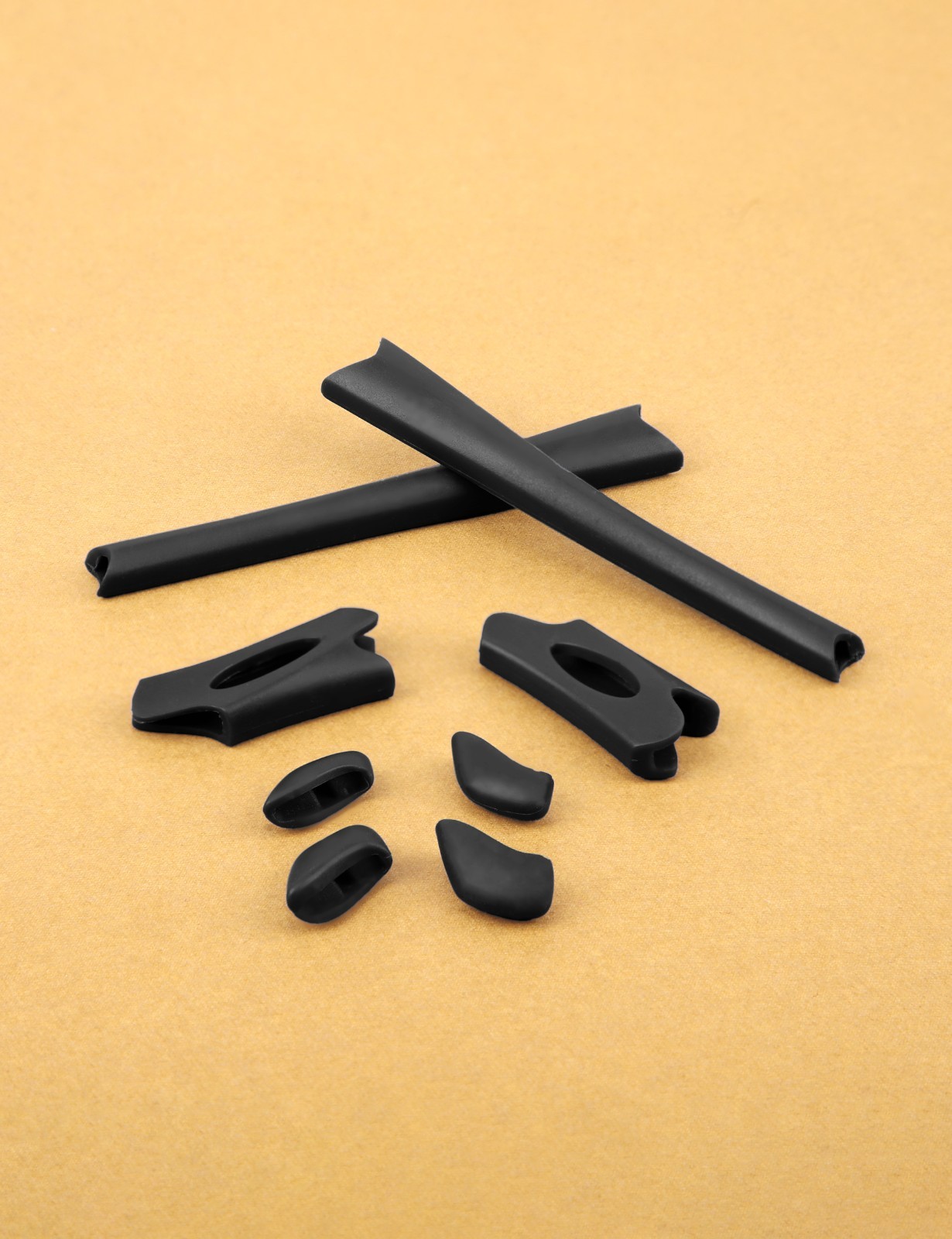 Silicon Earsocks Nose Pads Rubber Kits for-Oakley Flak Jacket OO9008 XLJ OO9009
