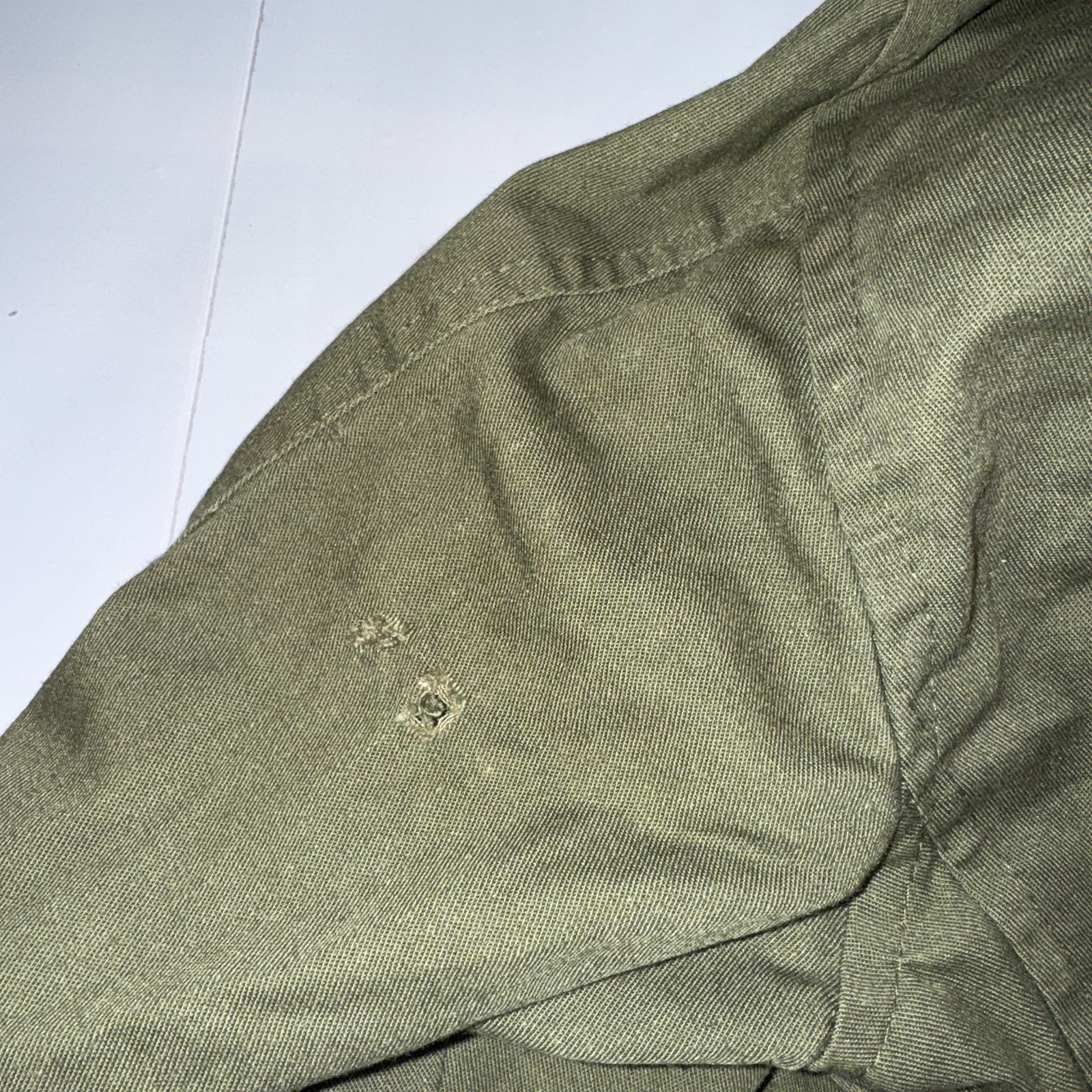 Vintage US Army M-1951 OG 107 Field Jacket Size L Regular With Hood 1960’s 60’s