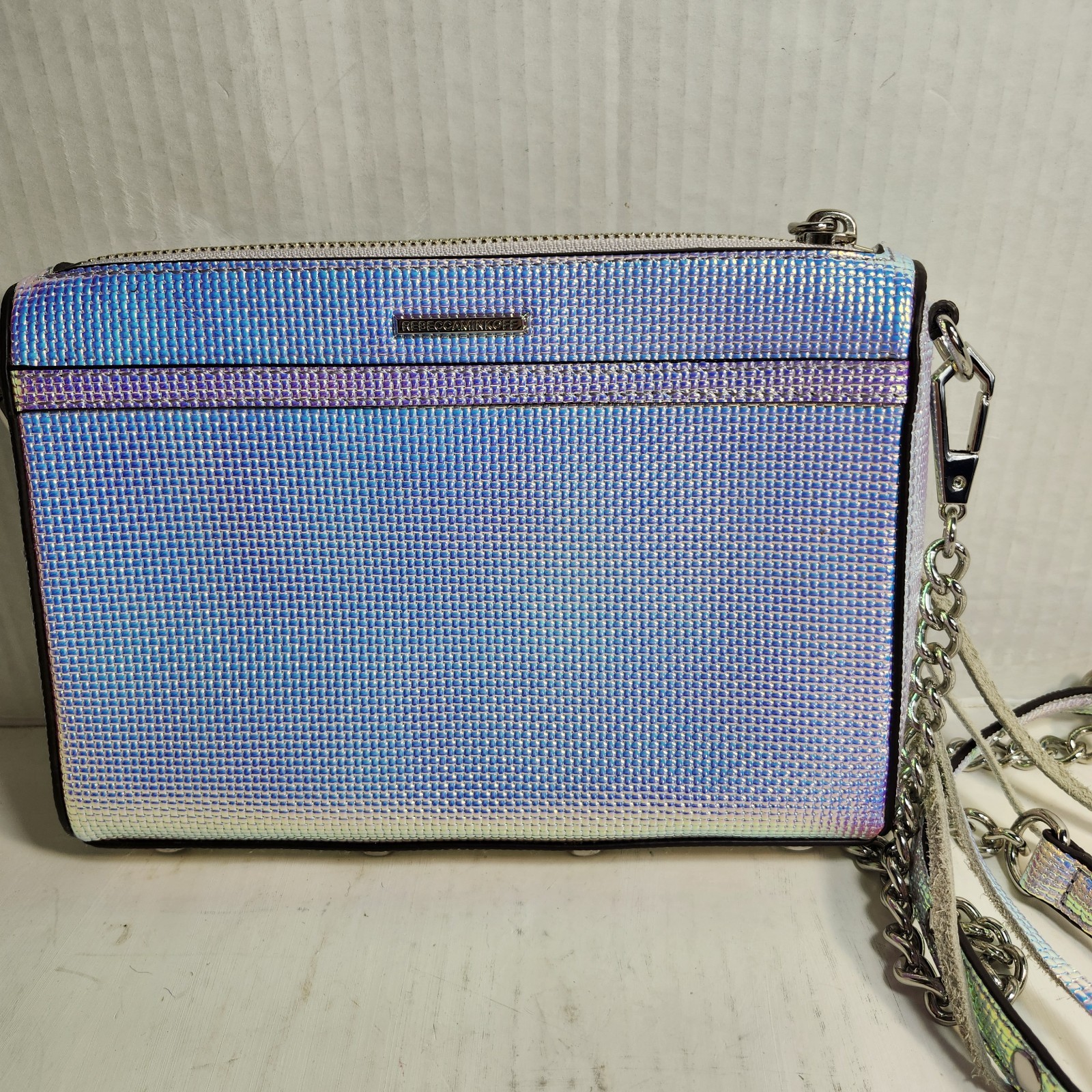 Rebecca Minkoff Mini M.A.C. Holographic Crossbody