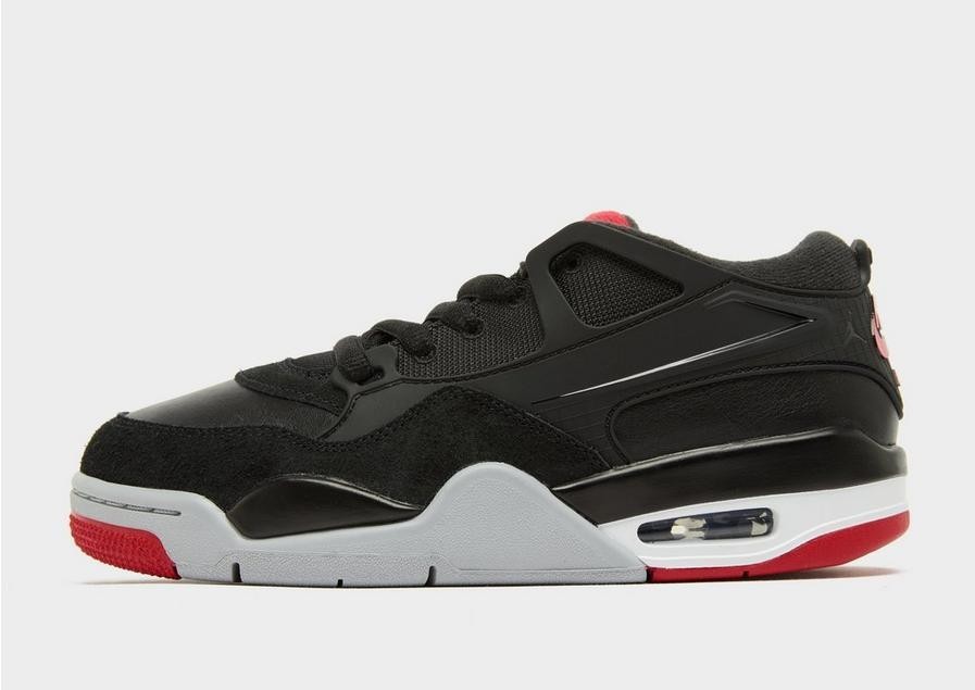 Air Jordan 4 RM GS Black/Varsity Red-Wolf Grey FQ7938 061 Size