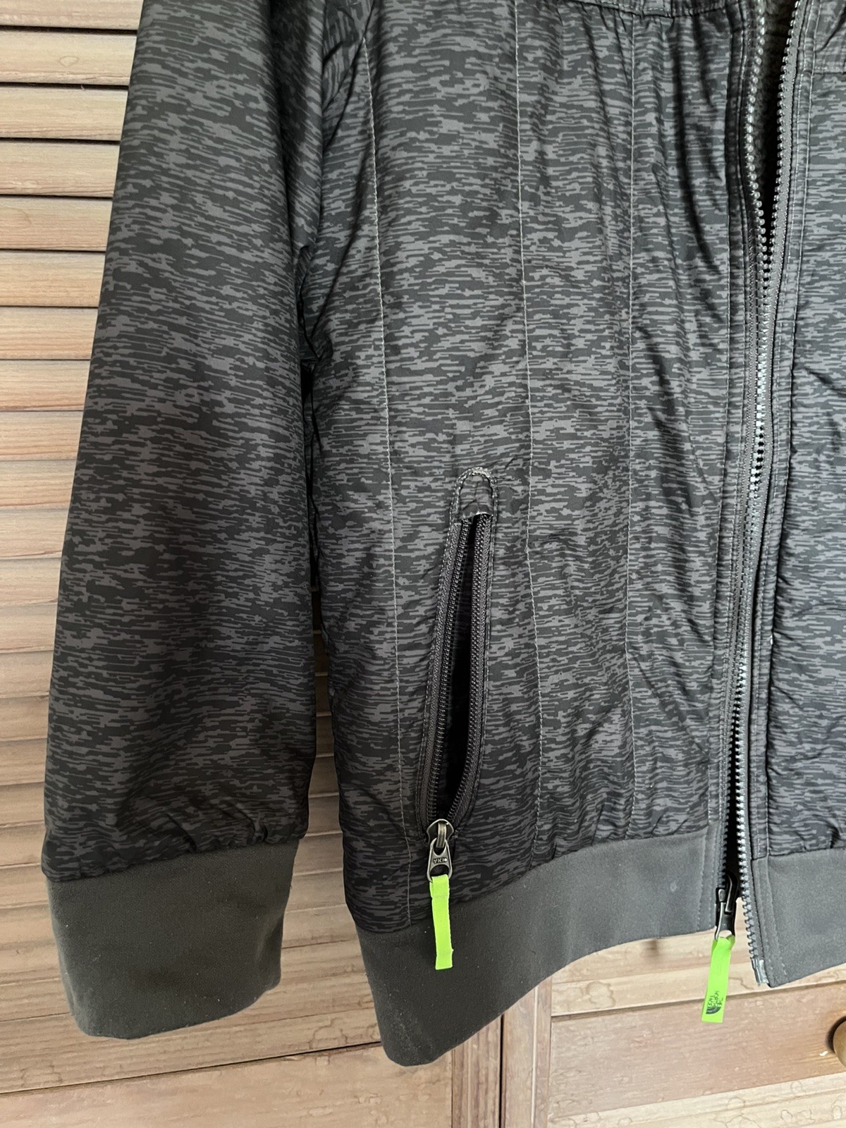 The North Face Boy’s Sz Med 10/12 Quilted Reversible Full Zip Puffer Coat Jacket