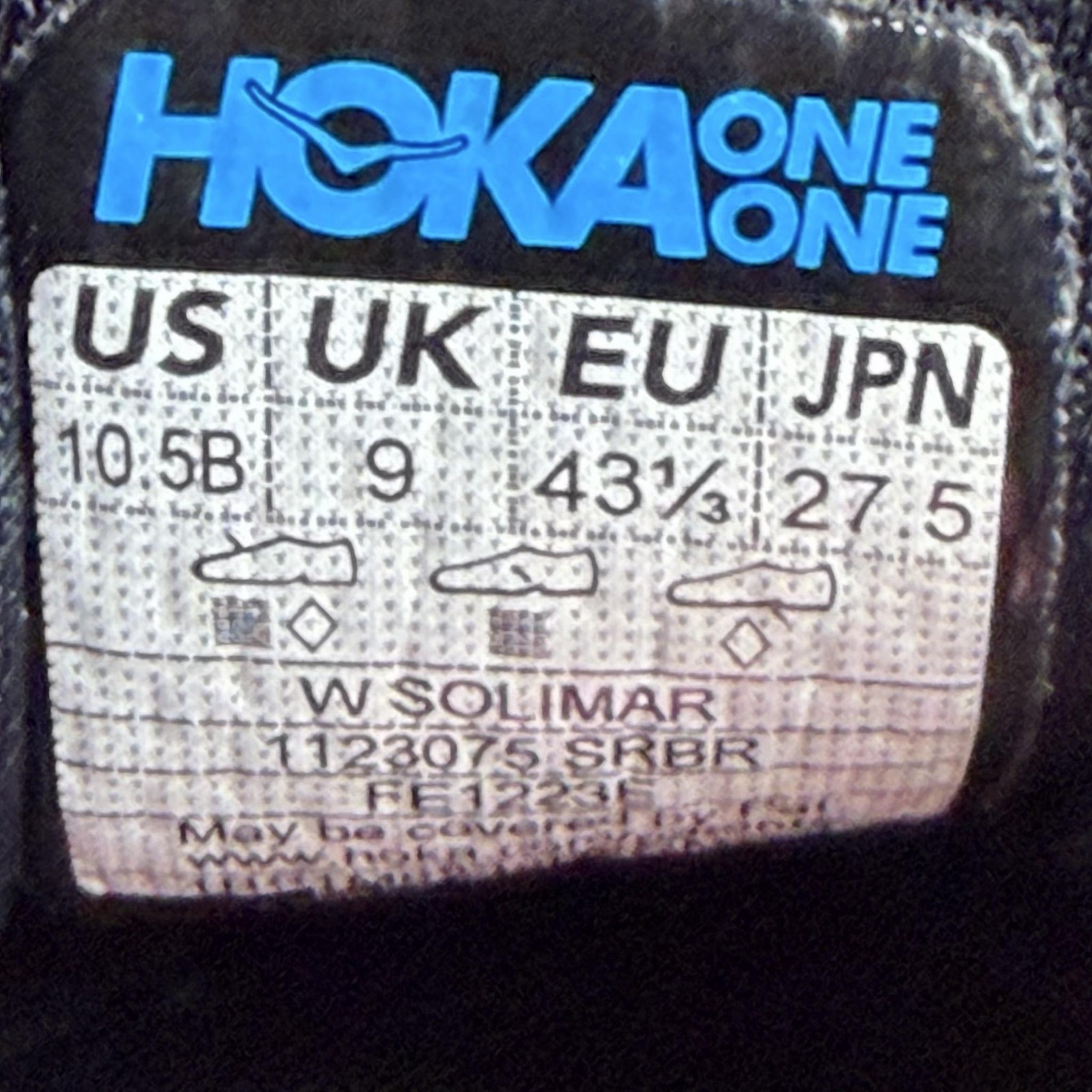Hoka One One Solimar Shoes Womens Size 10.5 B Pink Running Sneakers 1123075 SRBR