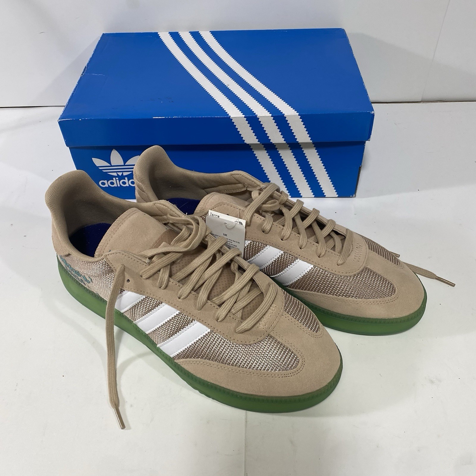 Adidas Samba RM Boost Miami Pale Nude Hi Res Aqua Men US 12.5 EU47 1/3 JP275 CHN