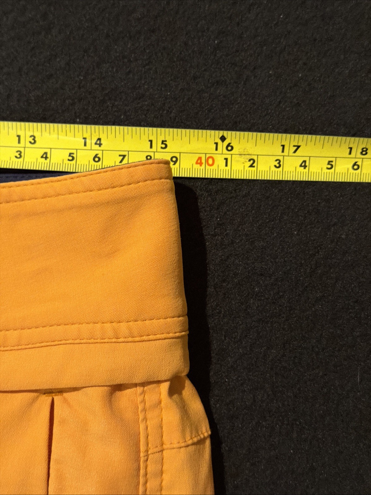 Fabletics Women’s Orange Button Closure Zipper Pockets Size Small