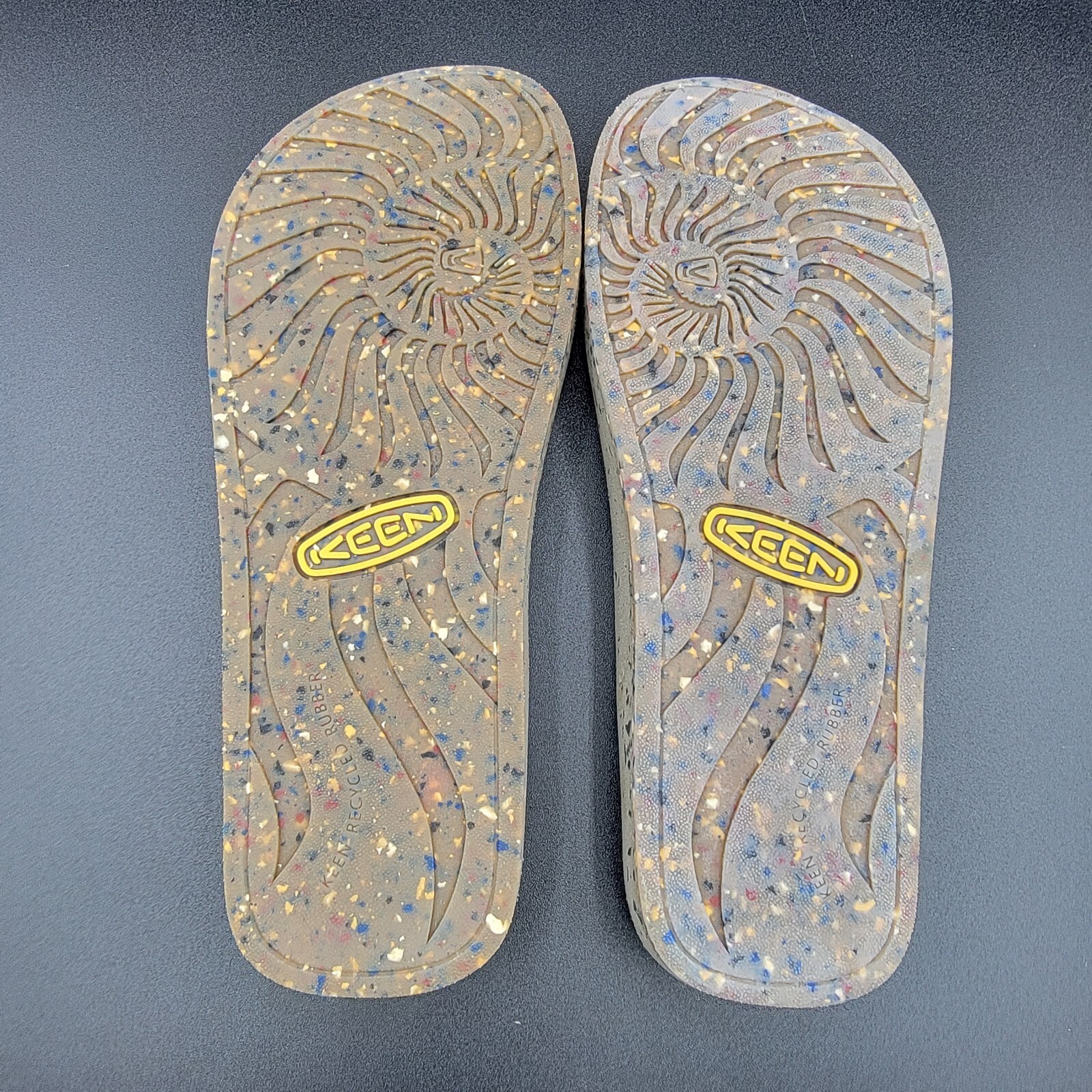 Keen Harvest Flip Flops Women’s Size 5 Tan Black White Thong Sandals Beach New
