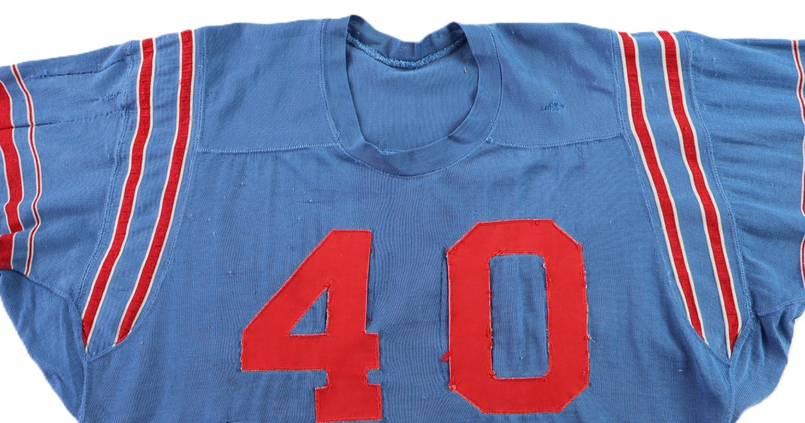 Vintage 50s 60s 2XL XXL Spalding Spaulding USA Striped Athletic Jersey Shirt