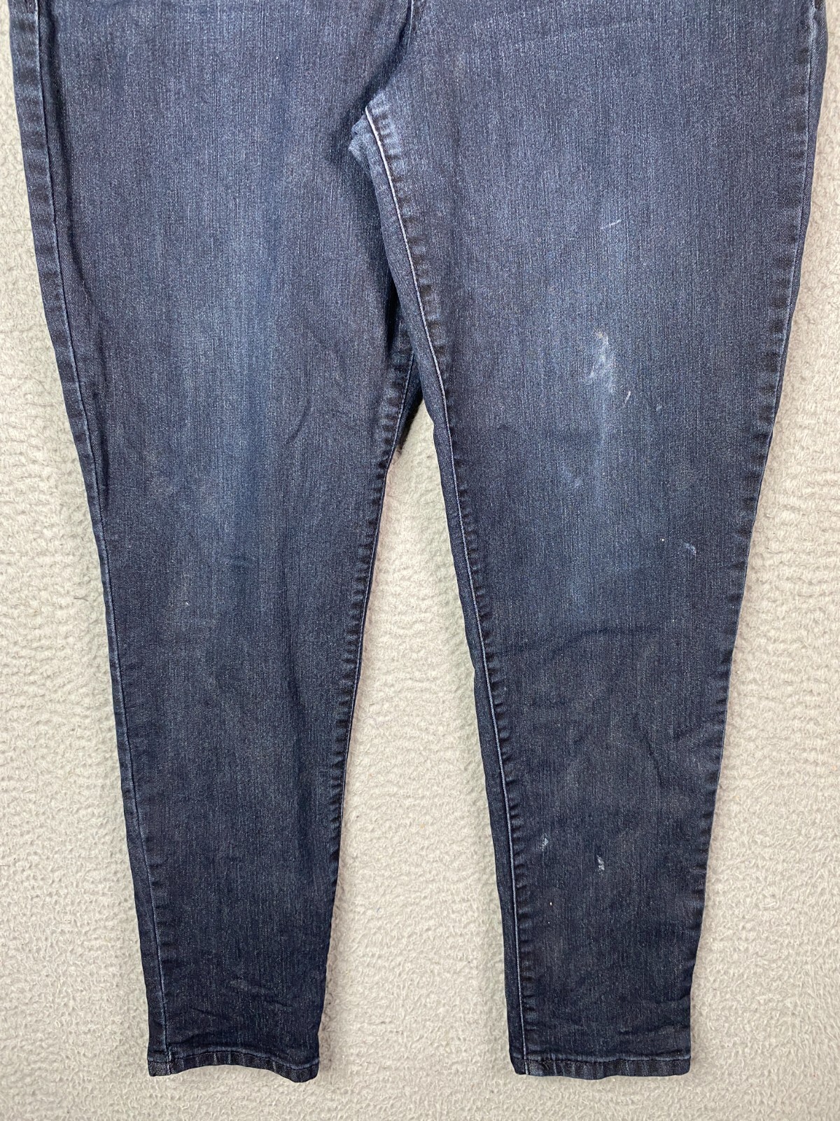 Democracy Ab Technology Jeans Womens 12P Blue Skinny Fit Dark Wash Denim